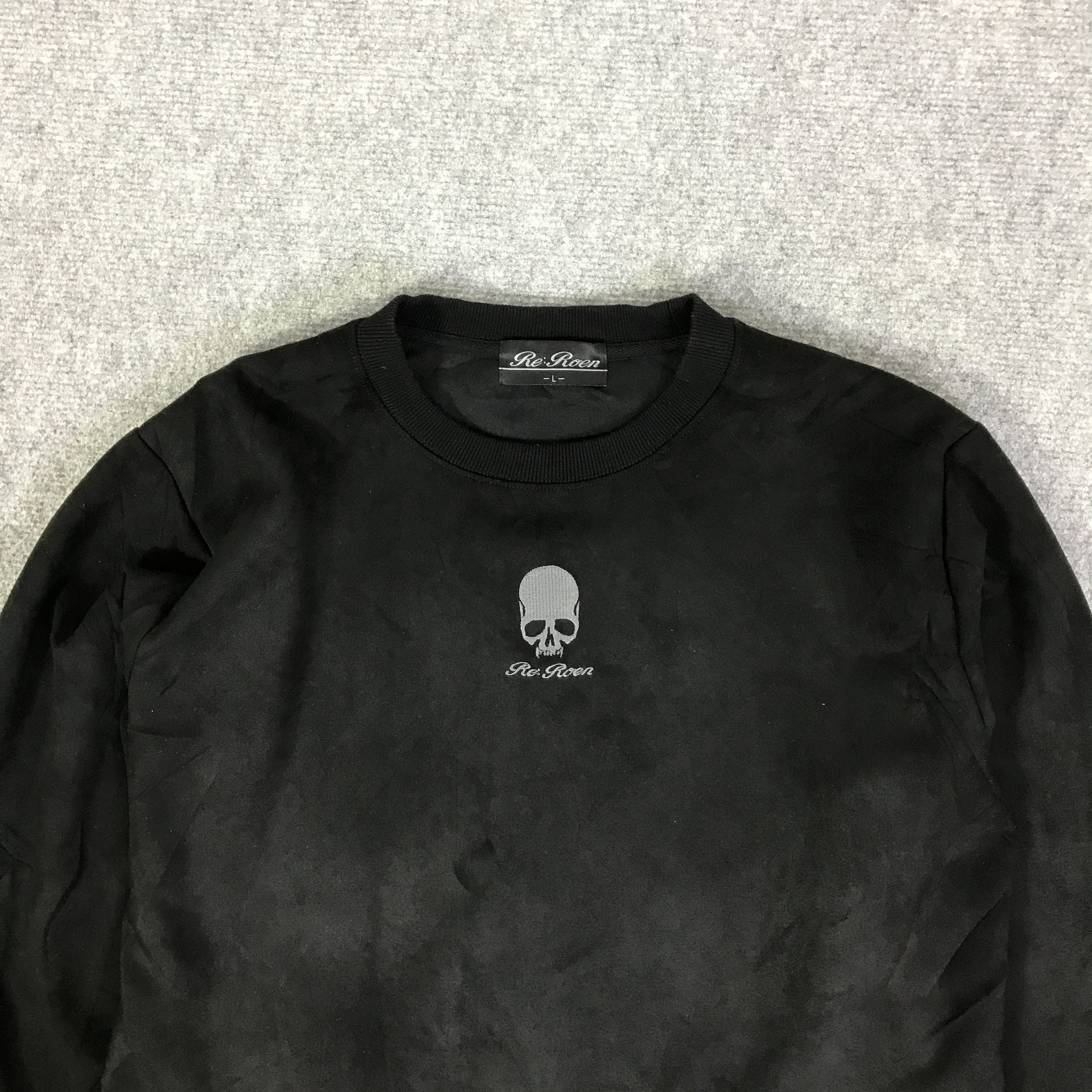 Roen GOTHIC JAPAN ROEN DESIGN SKULL SWEATSHIRT K53B26 Size US L / EU 52-54 / 3 - 2 Thumbnail