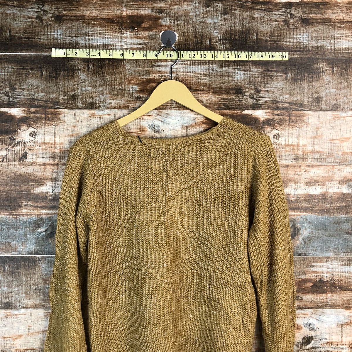 Homespun Knitwear Choco Raffine Brown Knitwear #A2337 Size M / US 6-8 / IT 42-44 - 13 Thumbnail
