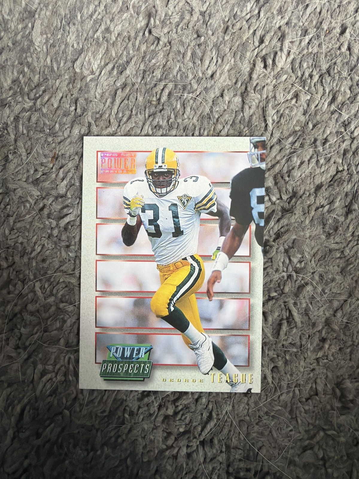 NFL 1993 Pro Set Power Prospects #PP38 George Teague Card Size ONE SIZE - 1 Thumbnail