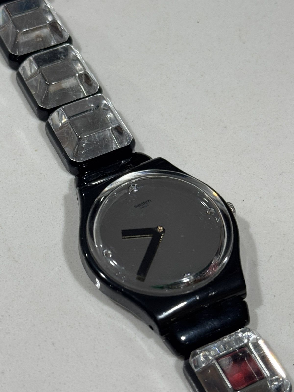 Swatch Swatch LUXY-SQUARE GB300B wrist watch Size ONE SIZE - 2 Thumbnail