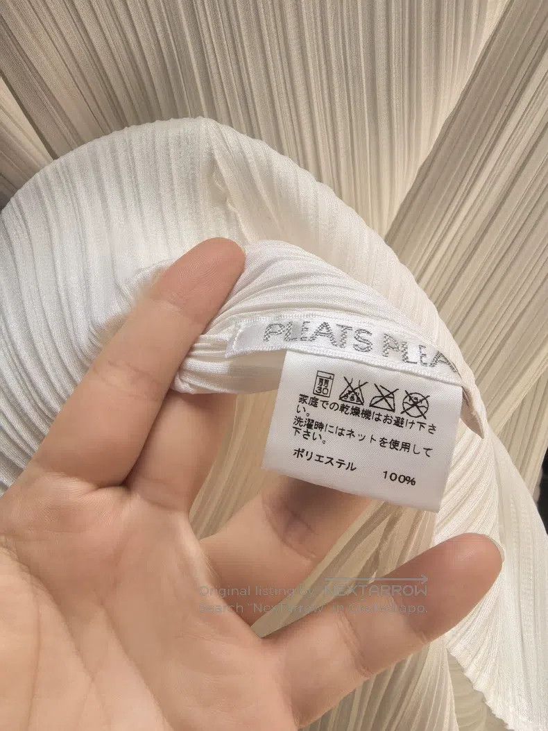 Issey Miyake Issey Miyake Pure White Dress Size L / US 10 / IT 46 - 3 Thumbnail