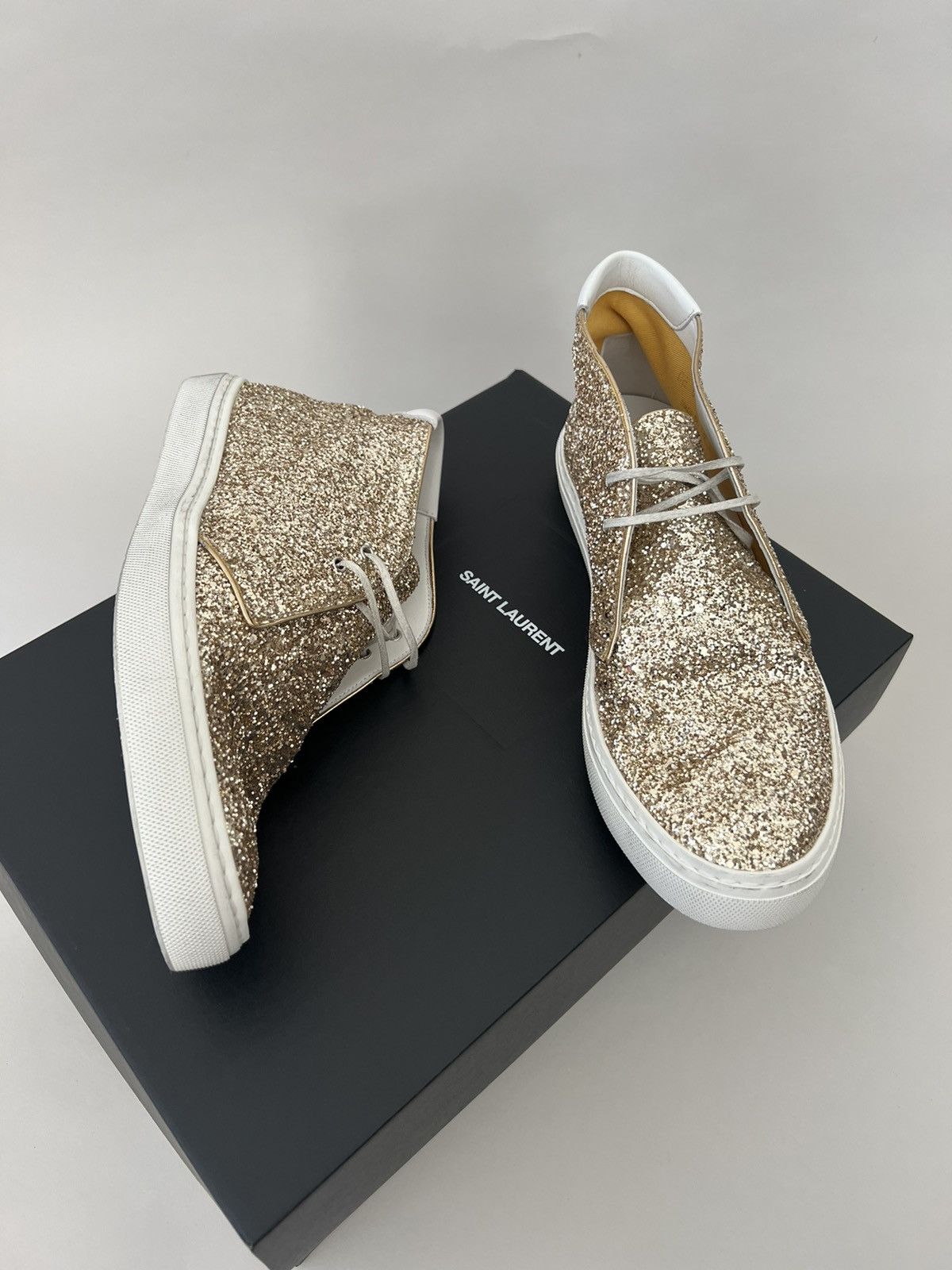 Saint Laurent Paris 💥50% OFF Retail💥Saint Laurent Ace Sneakers Size US 10 / EU 43 - 2 Thumbnail