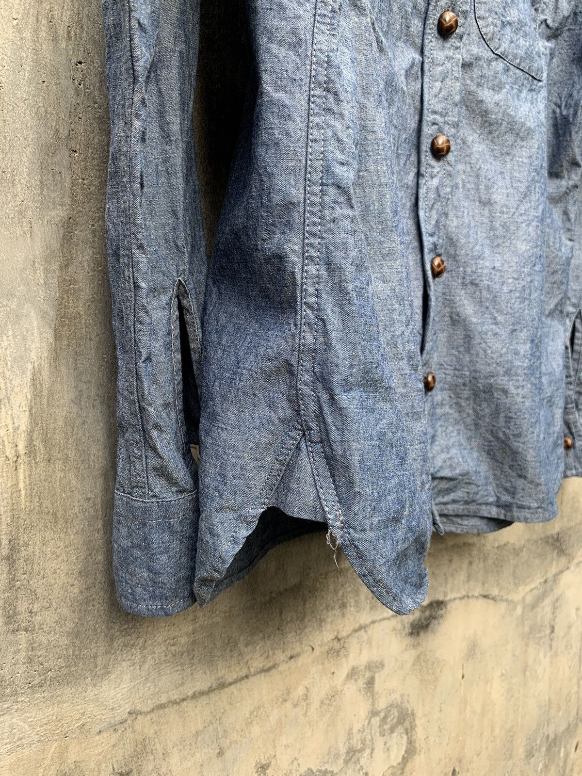 Beams Japan Beams Japan Shawl Collar Shirt Size US M / EU 48-50 / 2 - 4 Thumbnail
