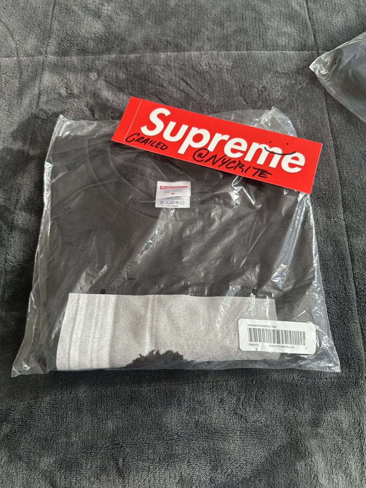 Supreme × Thrasher Thrasher Harold Tee (FW24) Size US S / EU 44-46 / 1 - 2 Thumbnail