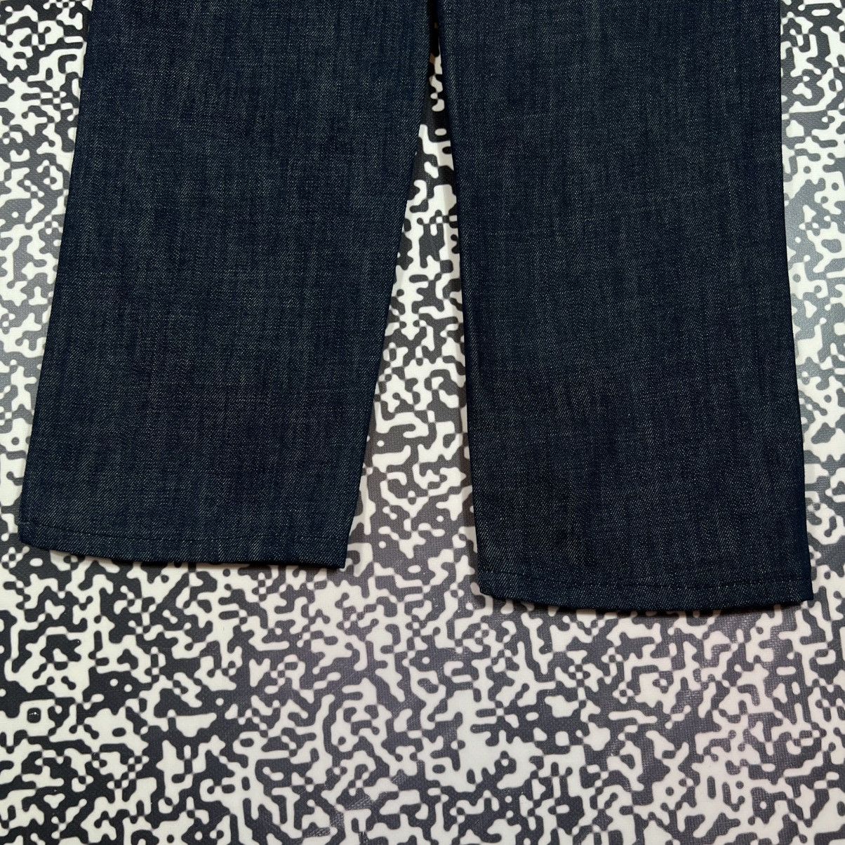 Angelo Galasso ANGELO GALASSO Denim Jeans Leather Pocket Luxury Rare Style Size US 34 / EU 50 - 10 Thumbnail