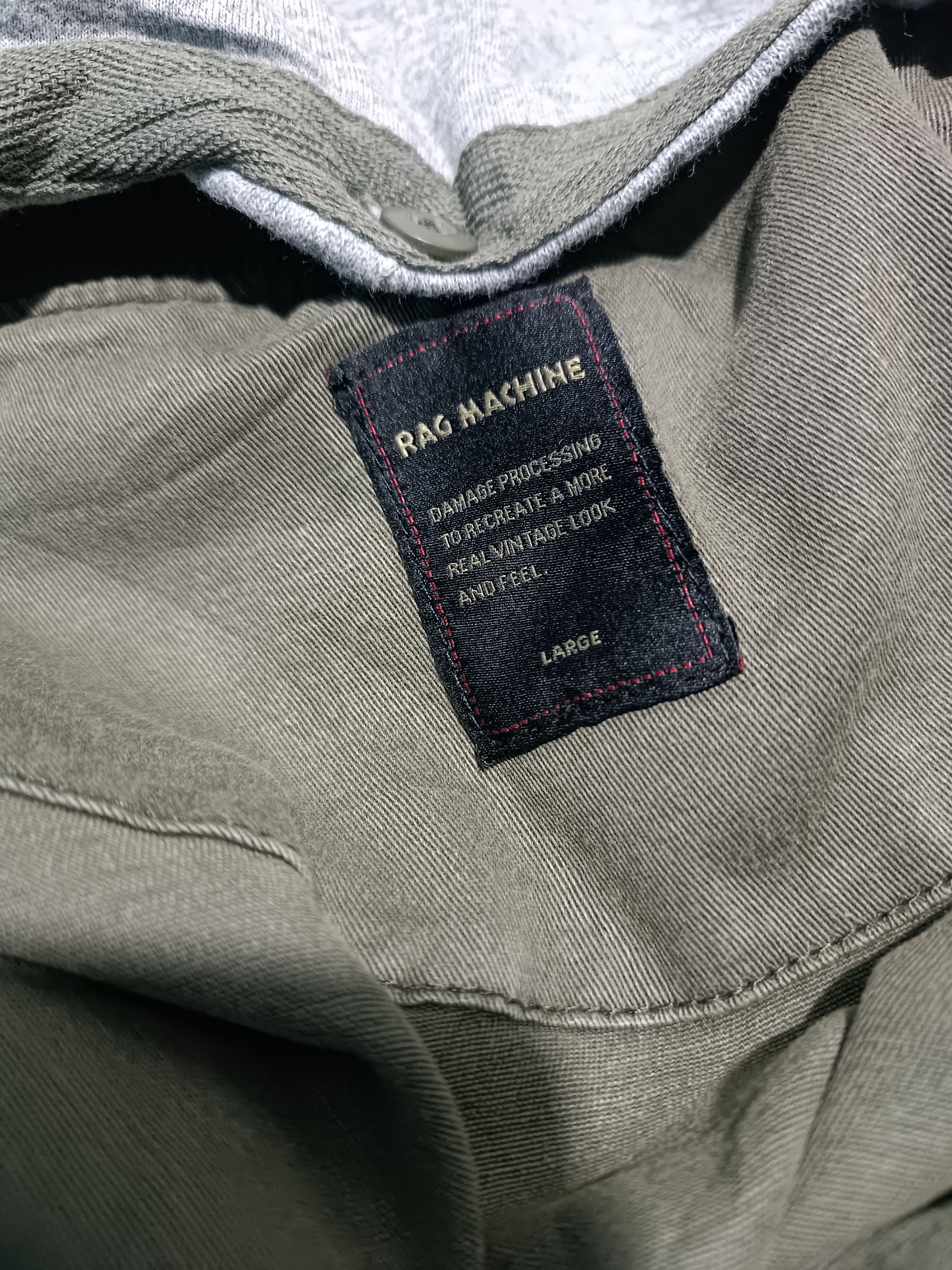 Japanese Brand Rag Machine Bomber Hoodie MA-1 Military Style Size US M / EU 48-50 / 2 - 8 Thumbnail