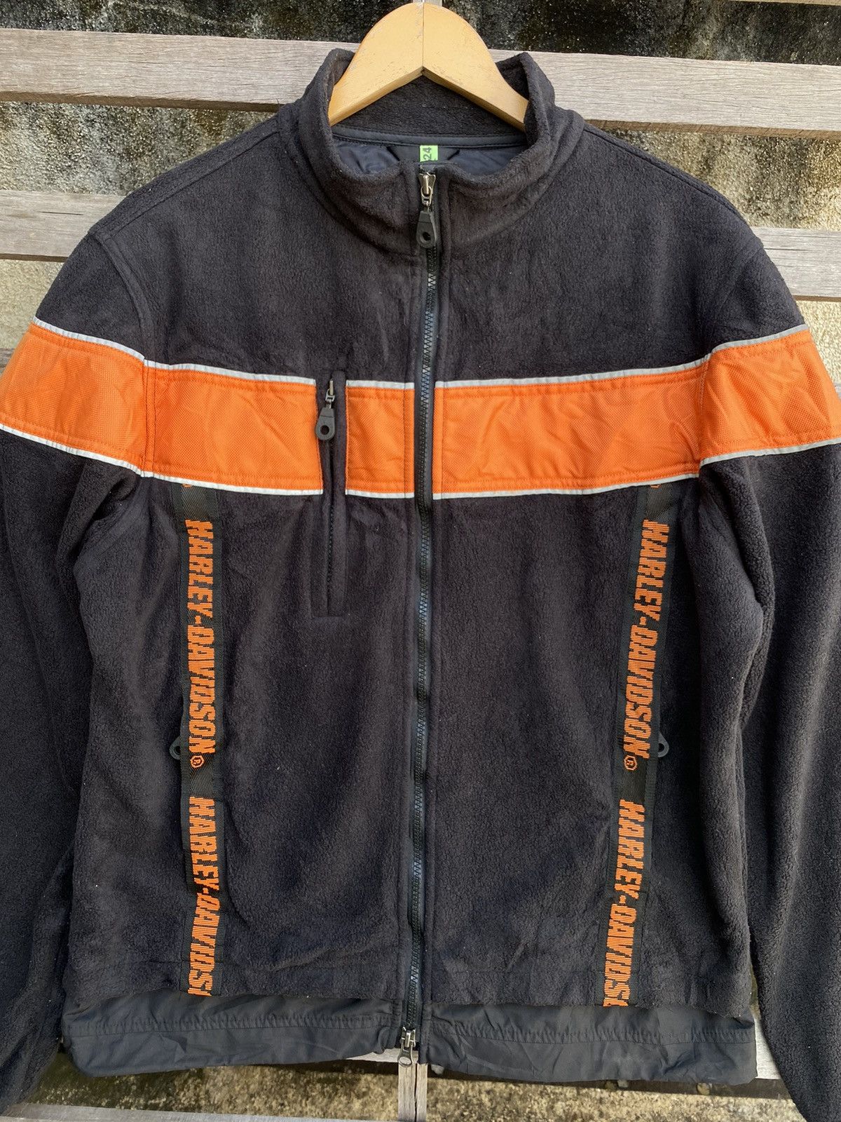 Harley Davidson Very Rare Vintage Harley Davidson Biker Fleece Jacket Size US M / EU 48-50 / 2 - 4 Thumbnail