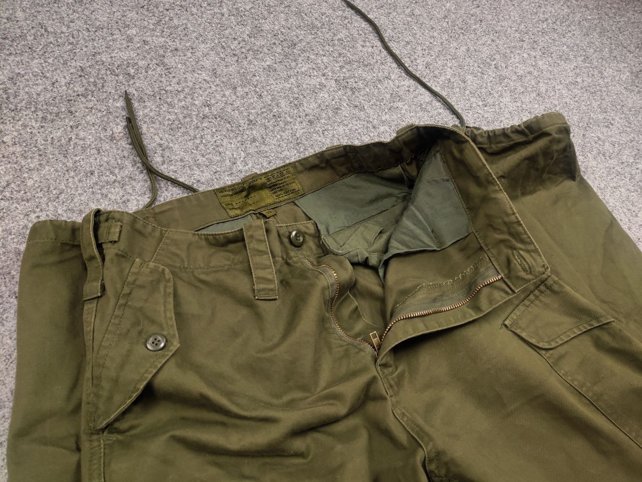 Japanese Brand Vintage Heavyweight Combat Military Green Cargo Army Pants Size US 32 / EU 48 - 12 Thumbnail