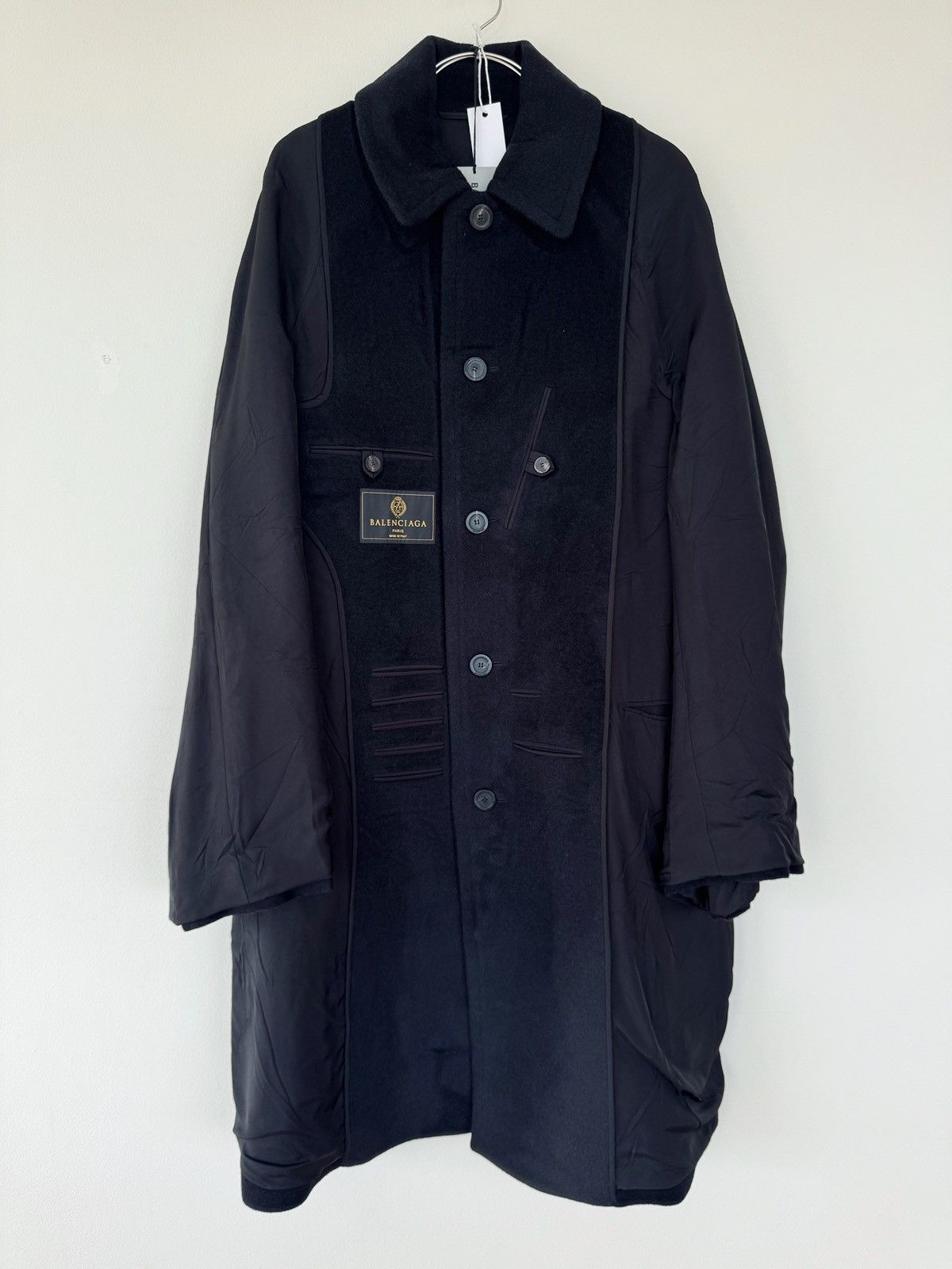 Balenciaga Summer 22 Inside Out Carcoat Size US S / EU 44-46 / 1 - 1 Thumbnail