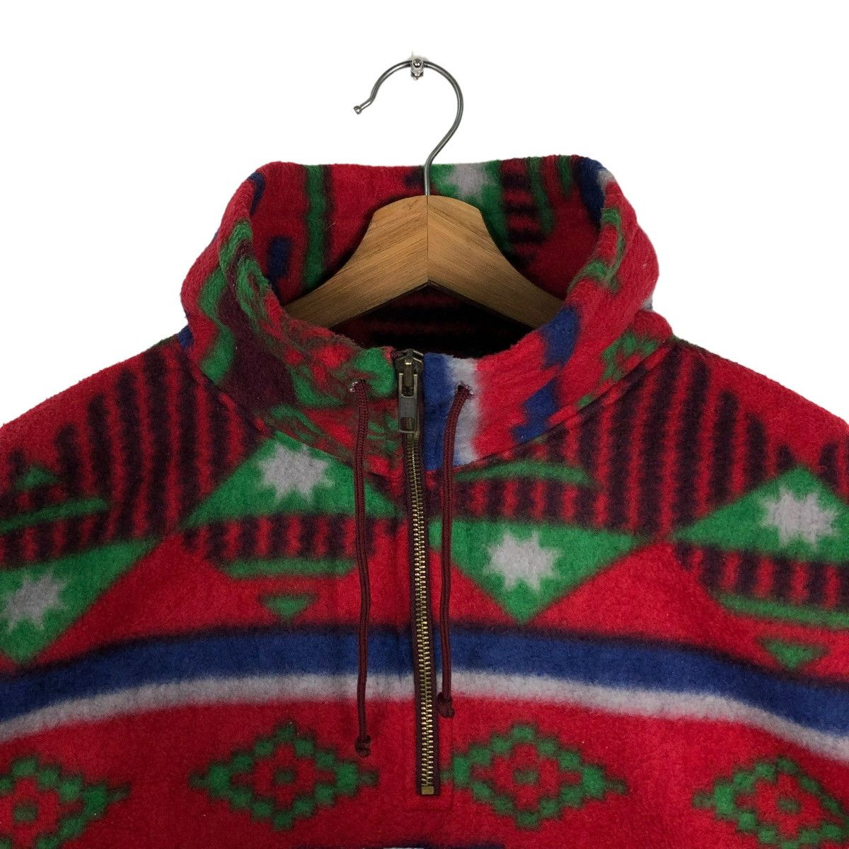 Japanese Brand 🔥VTG NAVAJO NATIVE FLEECE JACKET NEW FAST JAPAN MADE Size US XL / EU 56 / 4 - 8 Thumbnail