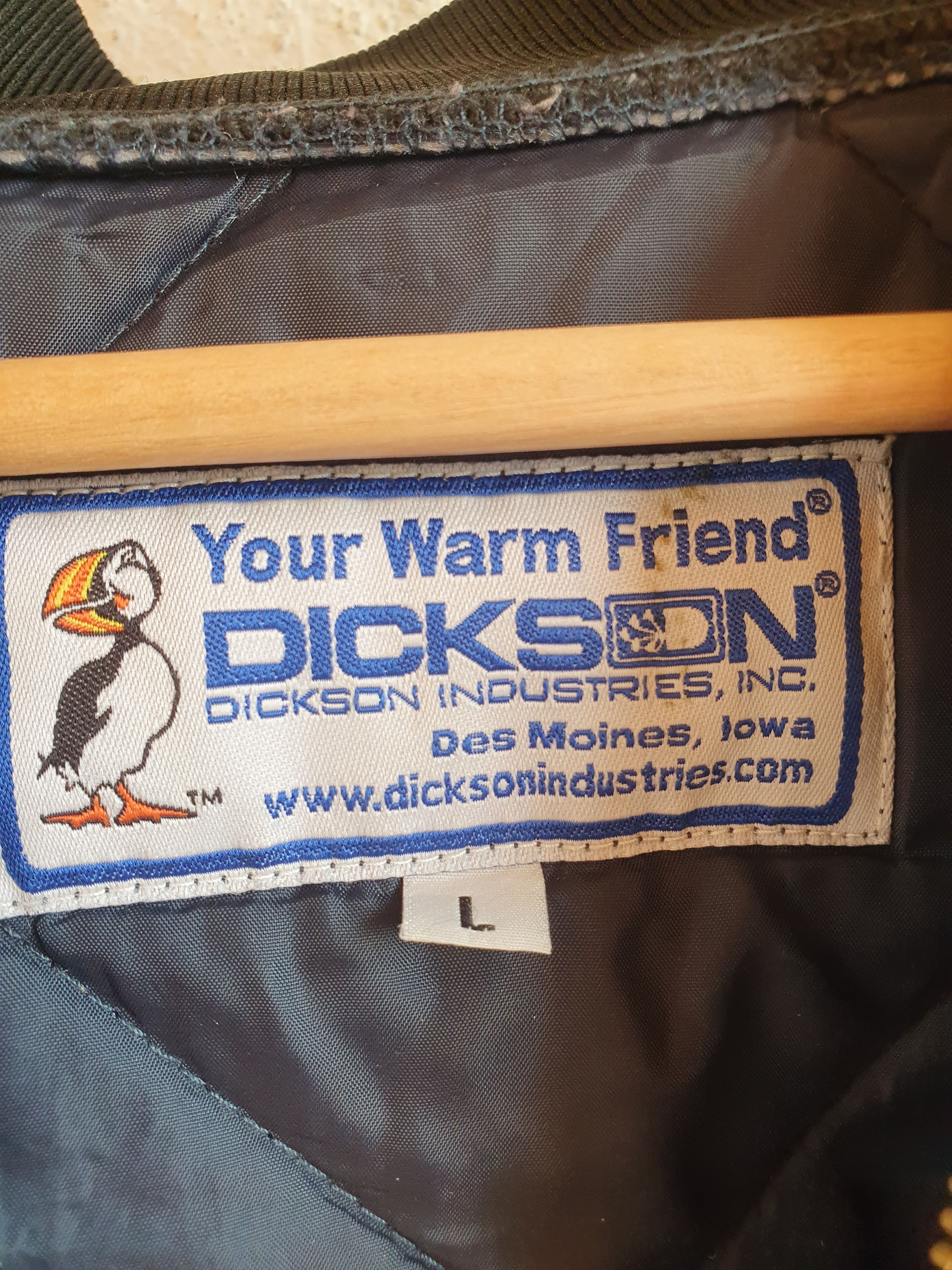 Vintage Dickson Industries Quilted Jacket Vtg Hunting Work Wear L Size US L / EU 52-54 / 3 - 3 Thumbnail