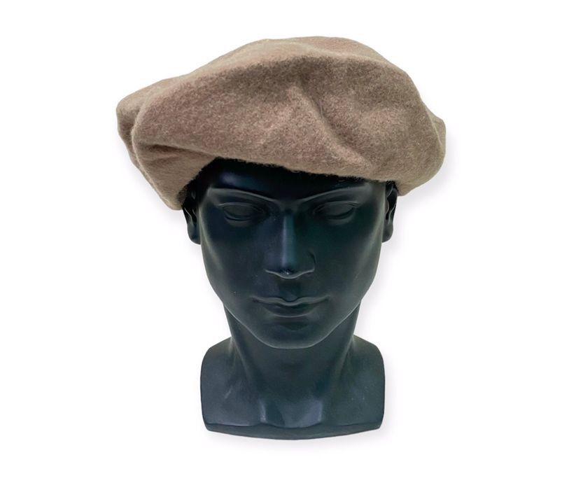 image of Samansa Mos2 Plain Beanie Hat, Men's