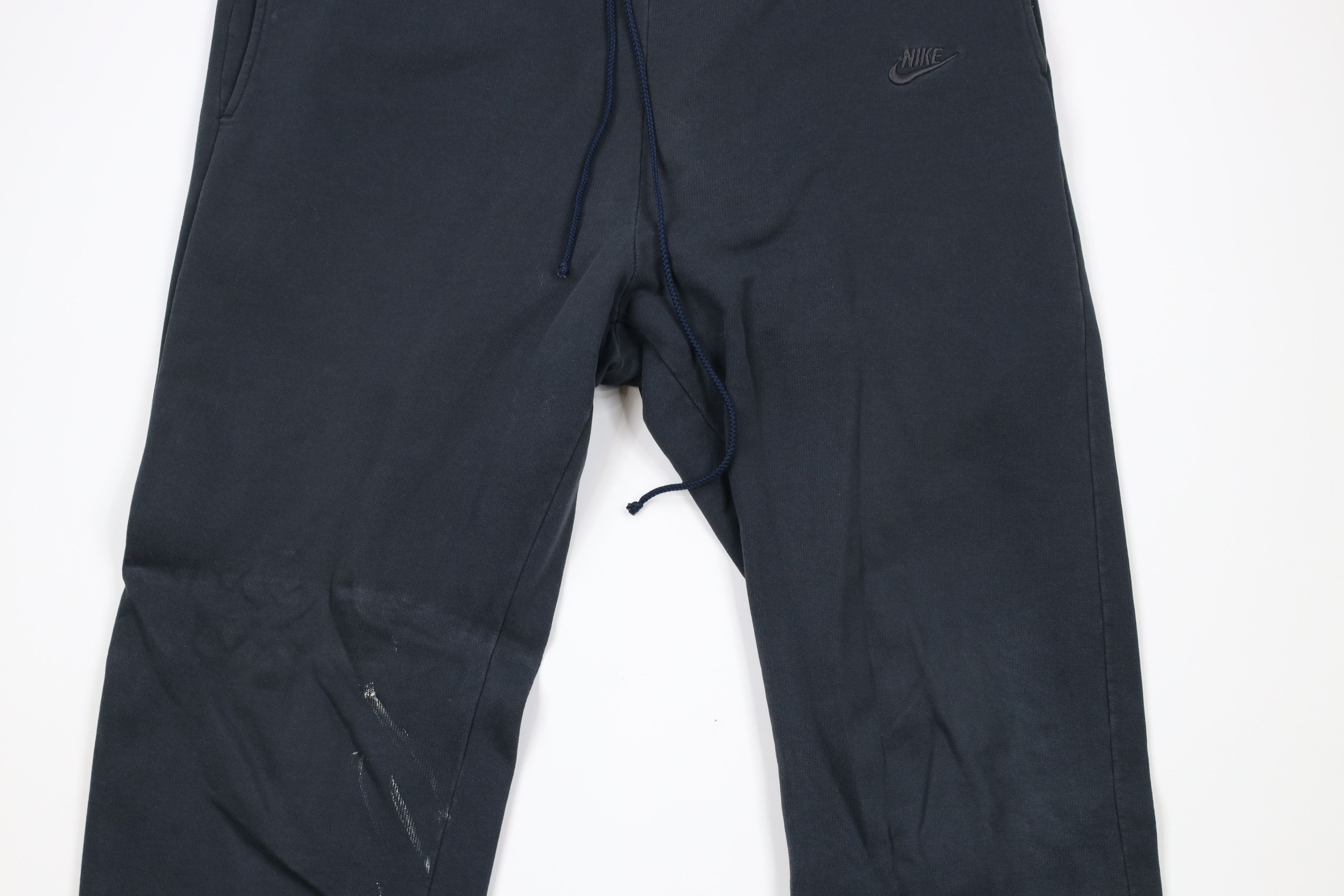 Nike Vintage 90s Nike Scott Mini Swoosh Sweatpants Black AS IS Size US 38 / EU 54 - 3 Thumbnail