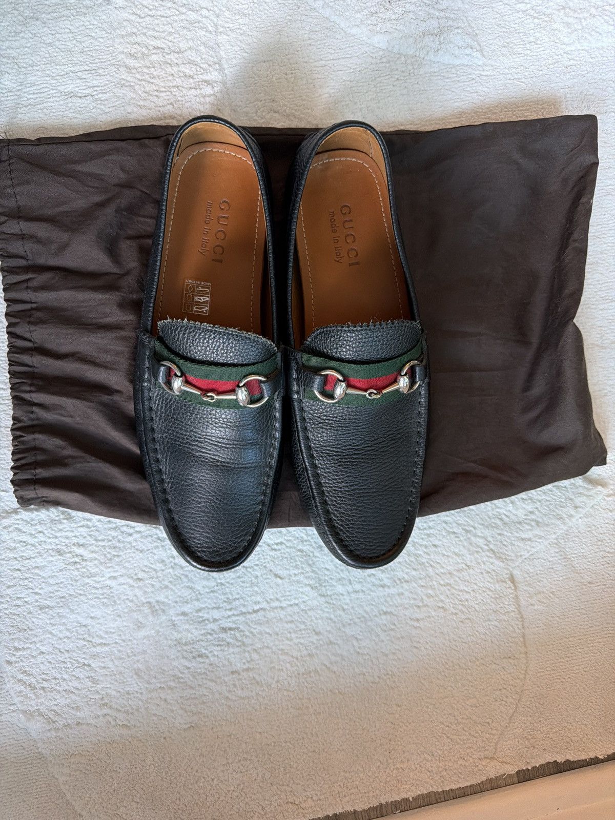 Gucci Gucci driving loafer Mint Condition Size US 8 / EU 41 - 2 Thumbnail