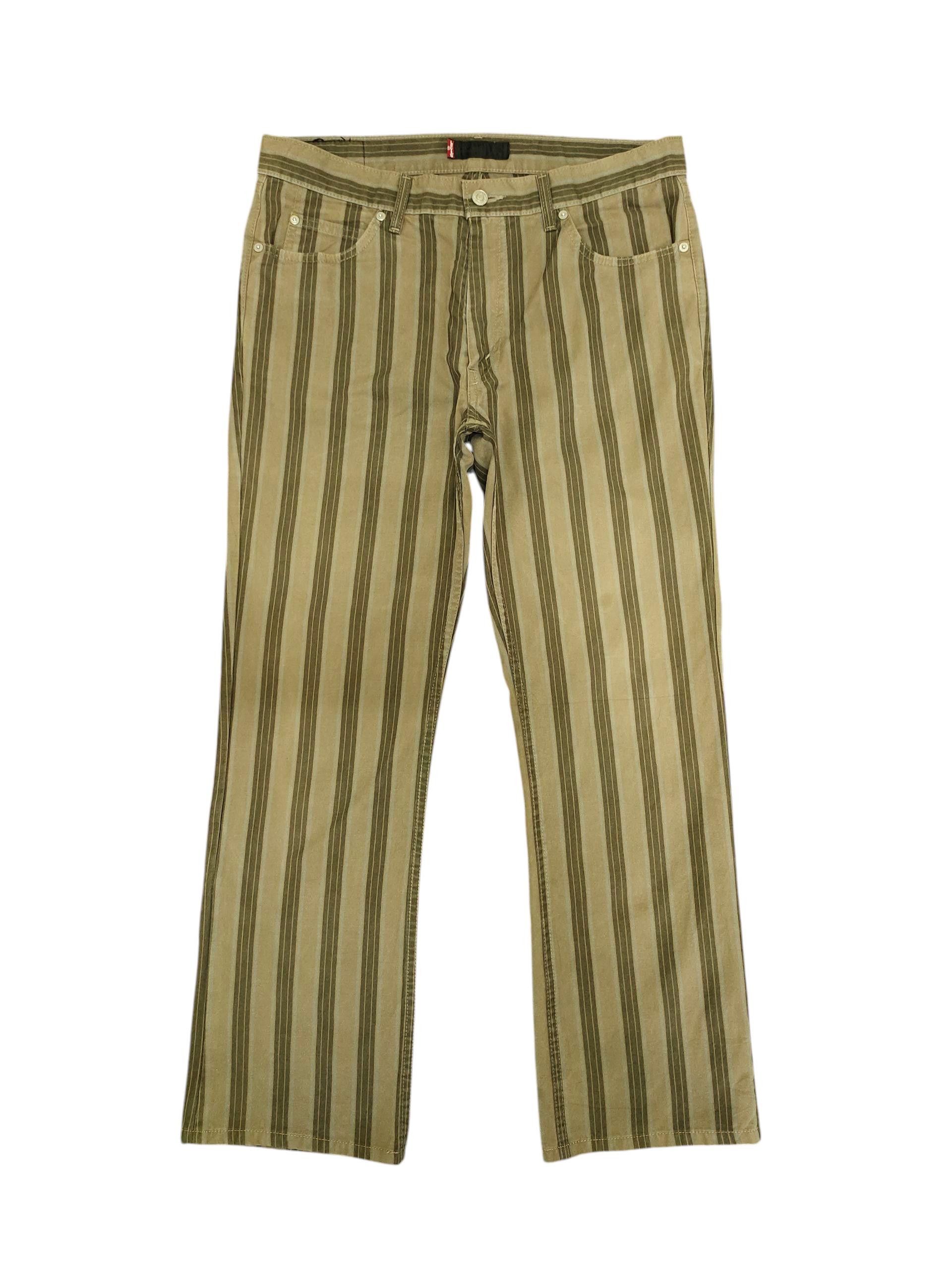 Comme des Garcons × Undercover Vintage Levis Red Tab Border Stripe Pants Size US 34 / EU 50 - 1 Thumbnail