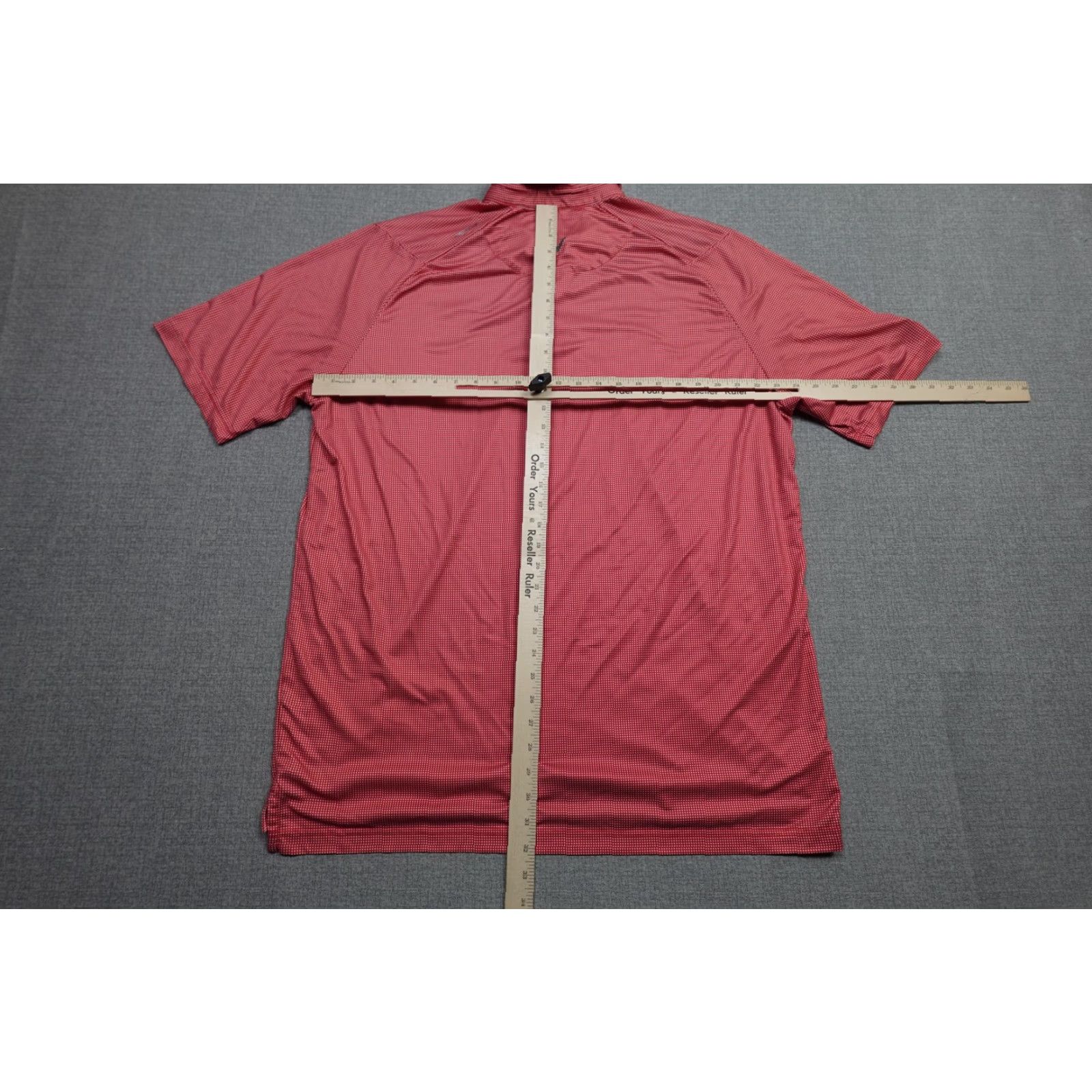 Callaway Callaway Opti Dry Swing Tech Polo Mens L Red Check Golf Performance Stretch Shirt Size US L / EU 52-54 / 3 - 7 Thumbnail