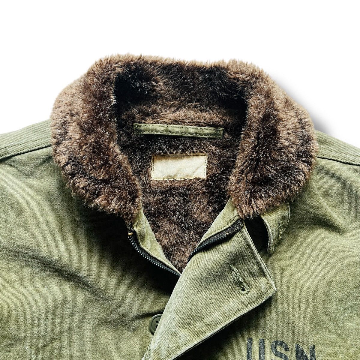 Buzz Rickson's × Toyo Enterprises Navy Department True Vintage 70s USN N-1 Military Jacket Size US L / EU 52-54 / 3 - 21 Thumbnail