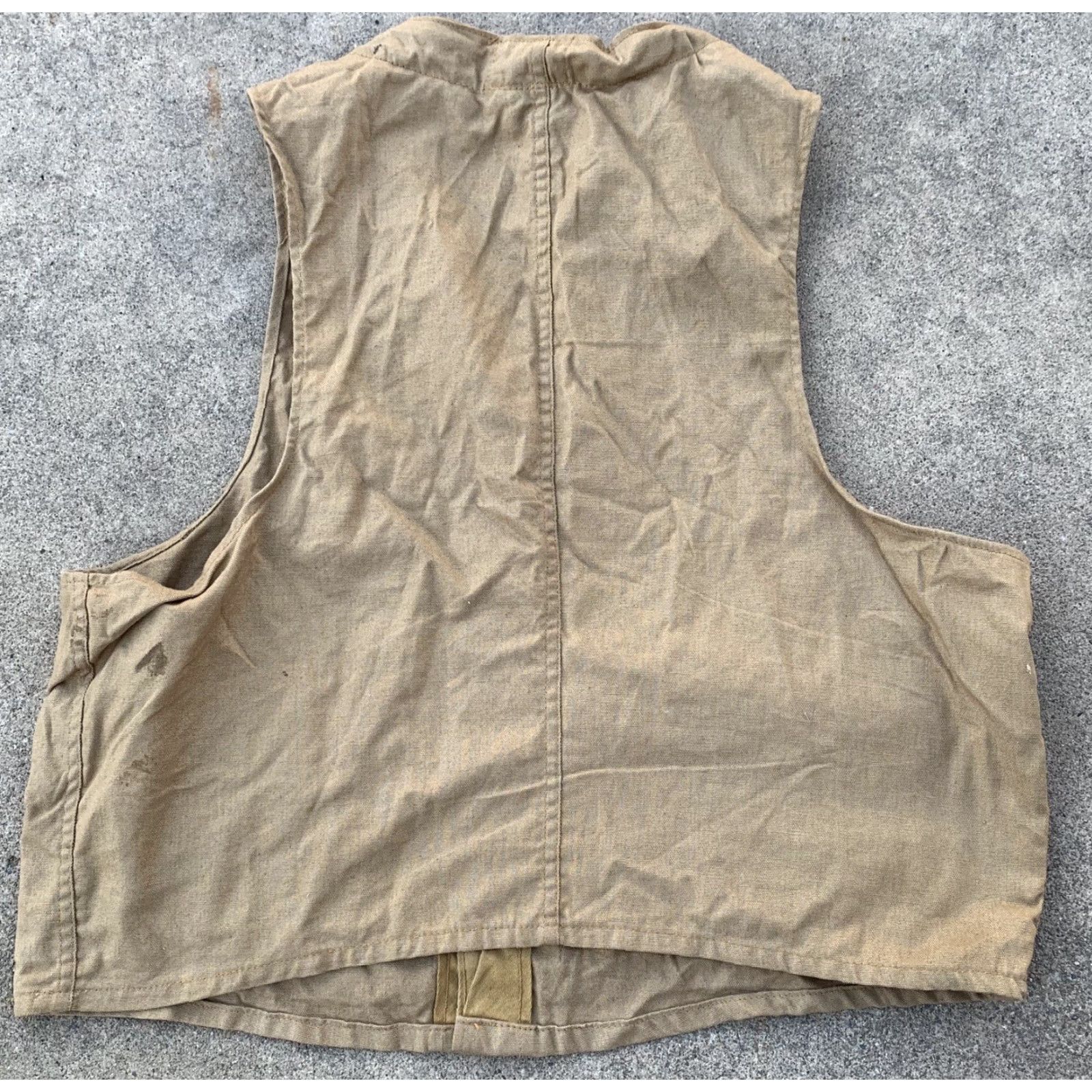 Sears VINTAGE Sears, Roebuck and Co Hunting Vest Shirt Mens 46 Beige Outdoor 90s Hunters Size US S / EU 44-46 / 1 - 5 Thumbnail