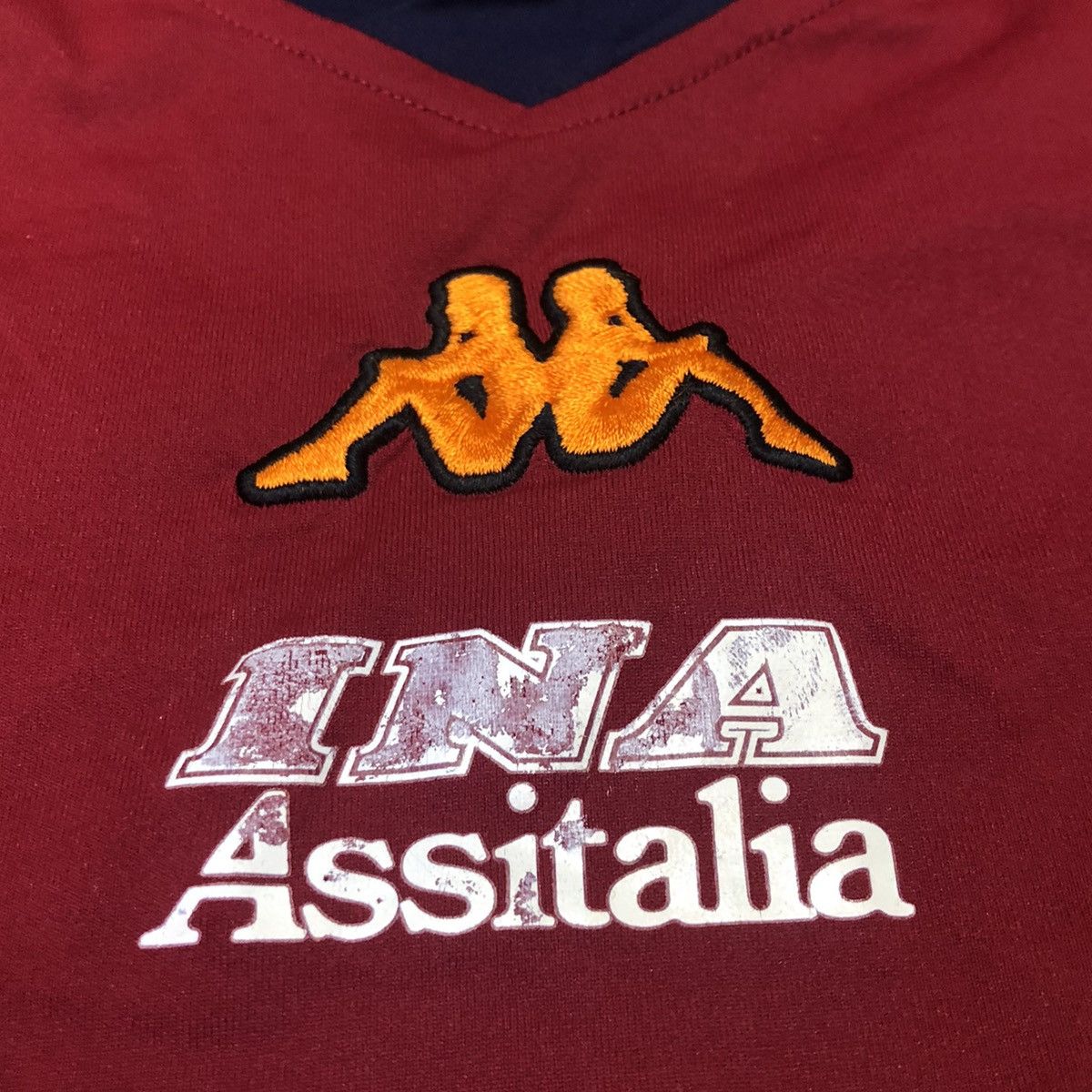 Kappa Roma 2000s kappa training shirt Size US L / EU 52-54 / 3 - 4 Thumbnail