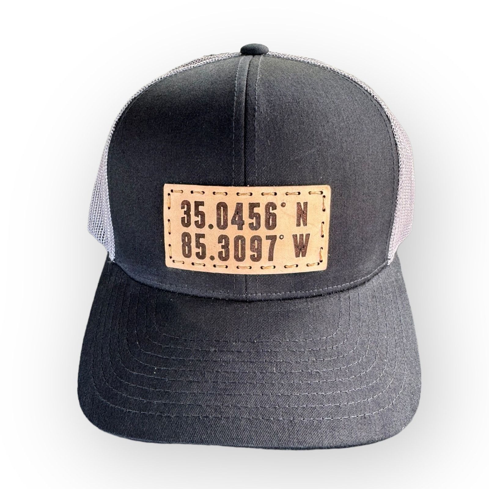 Other Chattanooga TN Coordinates Trucker Hat Black Snapback NWT Size ONE SIZE - 2 Thumbnail