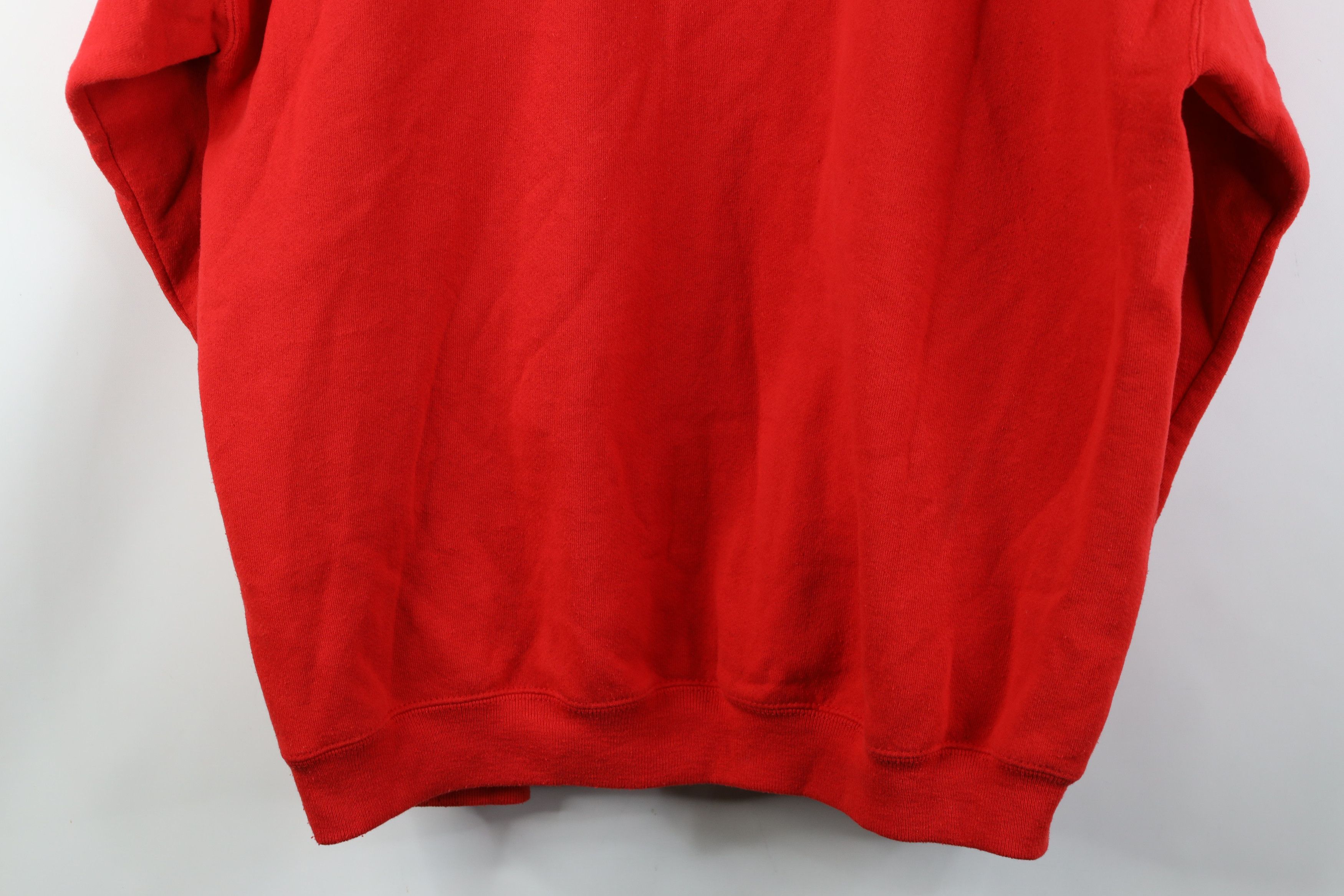 Vintage Vintage 80s 90s Marist Chicago Hoodie Sweatshirt Red USA Size US XL / EU 56 / 4 - 15 Thumbnail