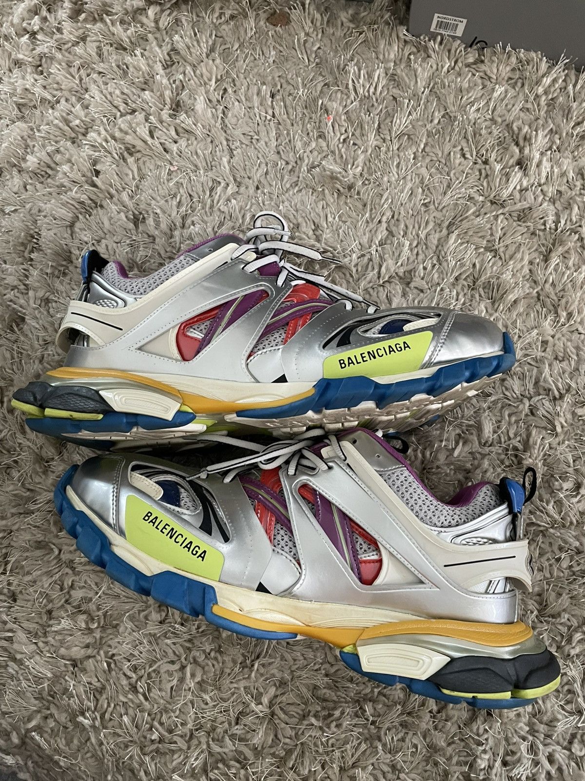Balenciaga Balenciaga Track Metallic Multi Color Size US 13 / EU 46 - 2 Thumbnail