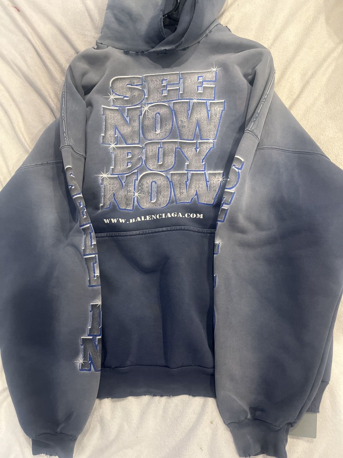Balenciaga 2024 Balenciaga See Now Buy Now Hoodie | Grailed