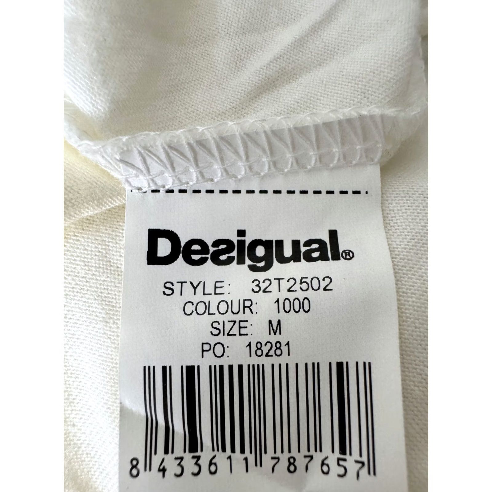 Desigual Desigual white shirt tunic womens M Size M / US 6-8 / IT 42-44 - 6 Thumbnail