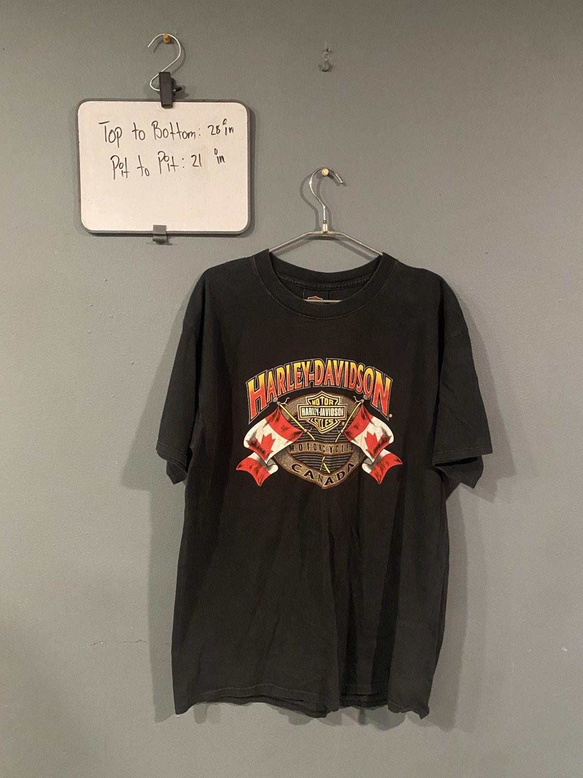 Harley Davidson Vintage Y2K Harley Davidson T Shirt Size US L / EU 52-54 / 3 - 2 Thumbnail
