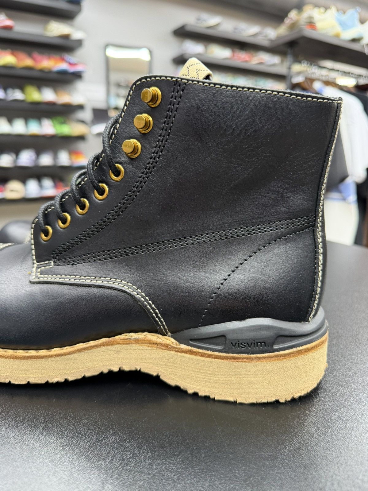 Visvim Size 10 - Visvim Virgil Boots Cap Folk Black Brand New! Size US 10 / EU 43 - 5 Thumbnail
