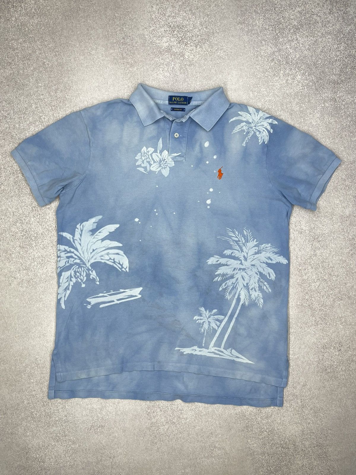 Polo Ralph Lauren Mens Polo Ralph Lauren Palm Beach Full Print Y2K Size L Size US L / EU 52-54 / 3 - 2 Thumbnail