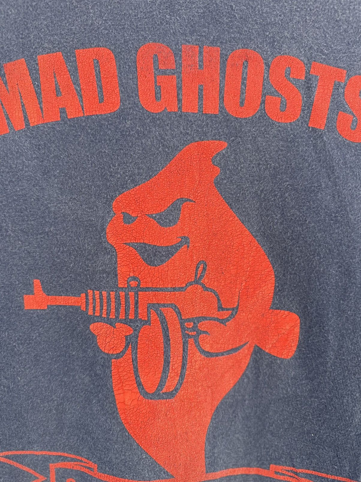 Army Of Me Thrashed Vintage Mad Ghosts U S Marine Corps Sun Faded Tee Size US L / EU 52-54 / 3 - 4 Thumbnail