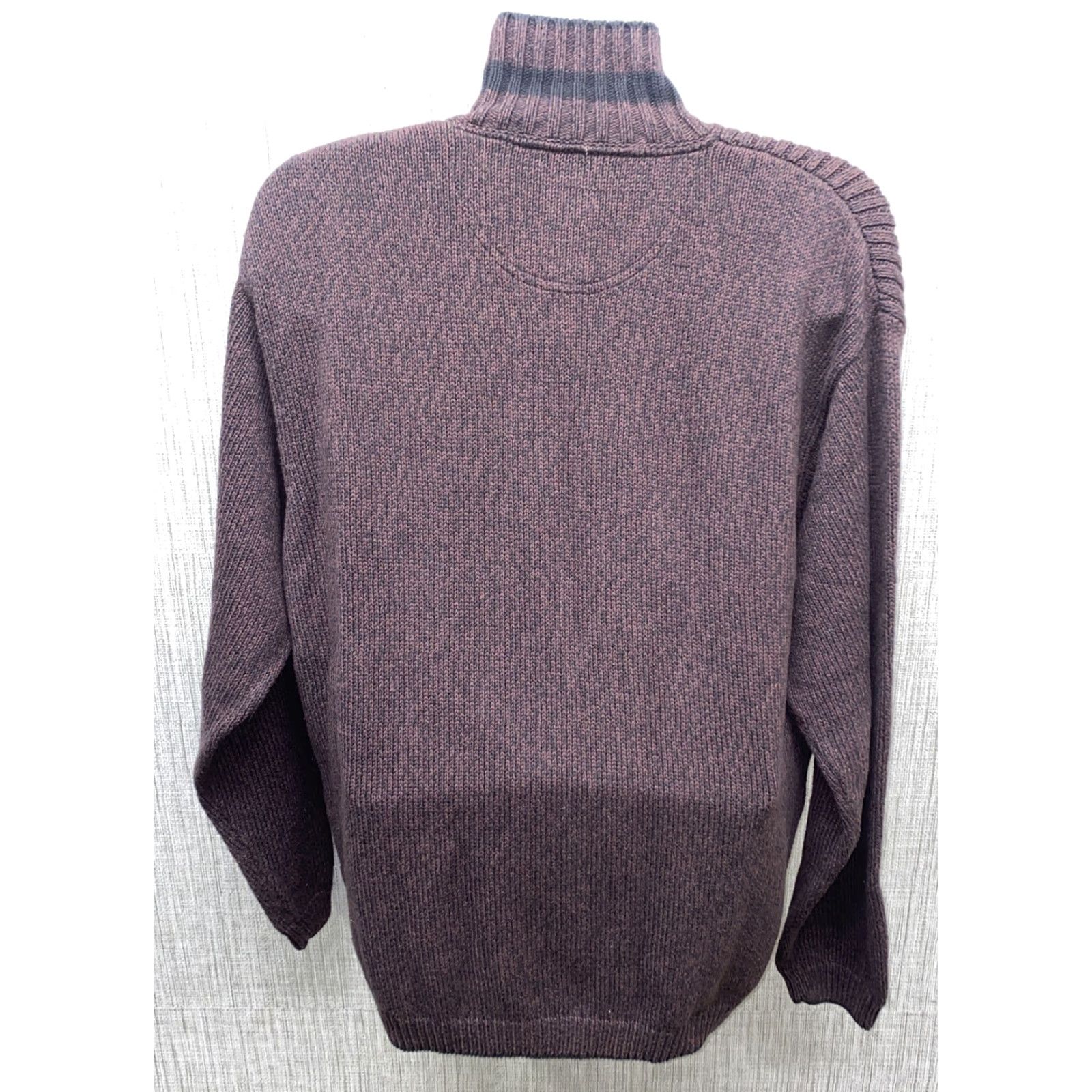 Tommy Bahama Tommy Bahama Men’s Wool Blend Pullover Sweater 1/2 Zip Brown Size Large Size US L / EU 52-54 / 3 - 5 Thumbnail