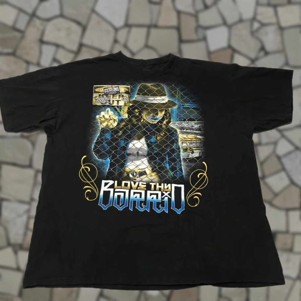 Etro DYse One T-Shirt Barrio Lowrider Skeleton Vintage Dyse One Barrio T-Shirt Retro Men's 2XL Black Cotton Crew Neck Short Sleeve Shirt Mens Size US XXL / EU 58 / 5 - 1 Thumbnail