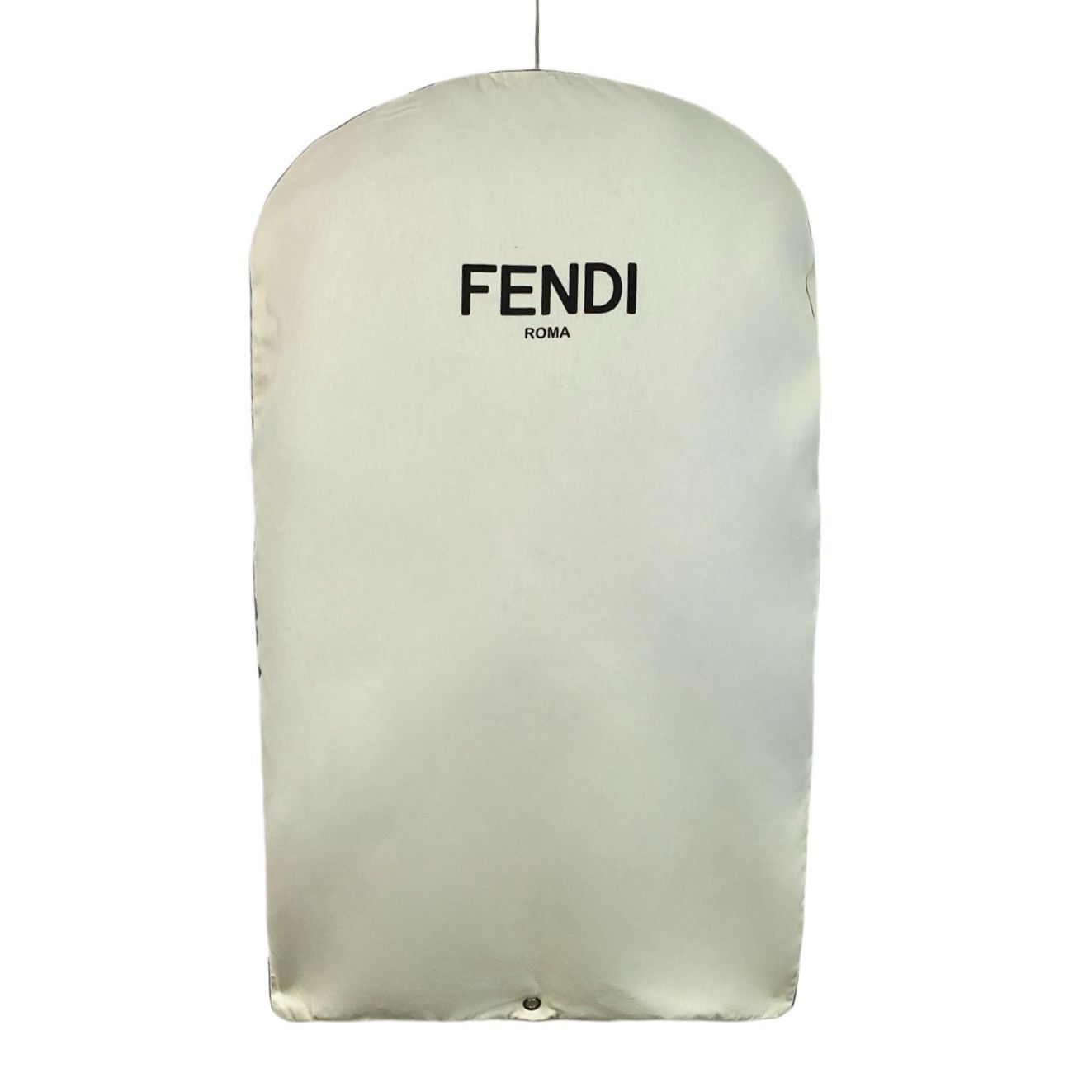 Fendi Fendi Reversible Down Jacket With Monogram Print & Black Fur Size S / US 4 / IT 40 - 3 Thumbnail