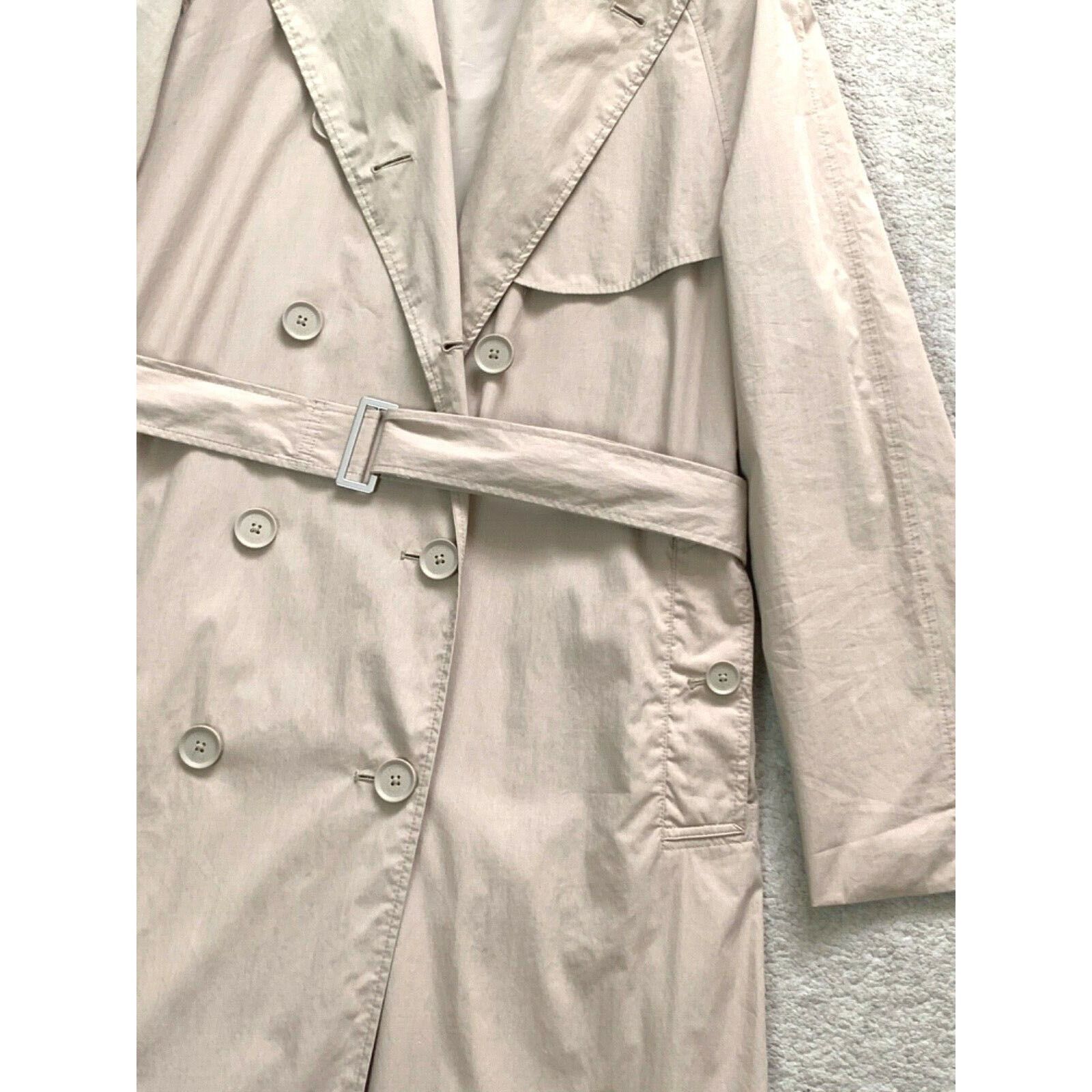 Lacoste Women's LACOSTE Long Trench Coat Jacket SZ EU 36 UK 8 US 4 S Size S / US 4 / IT 40 - 10 Thumbnail