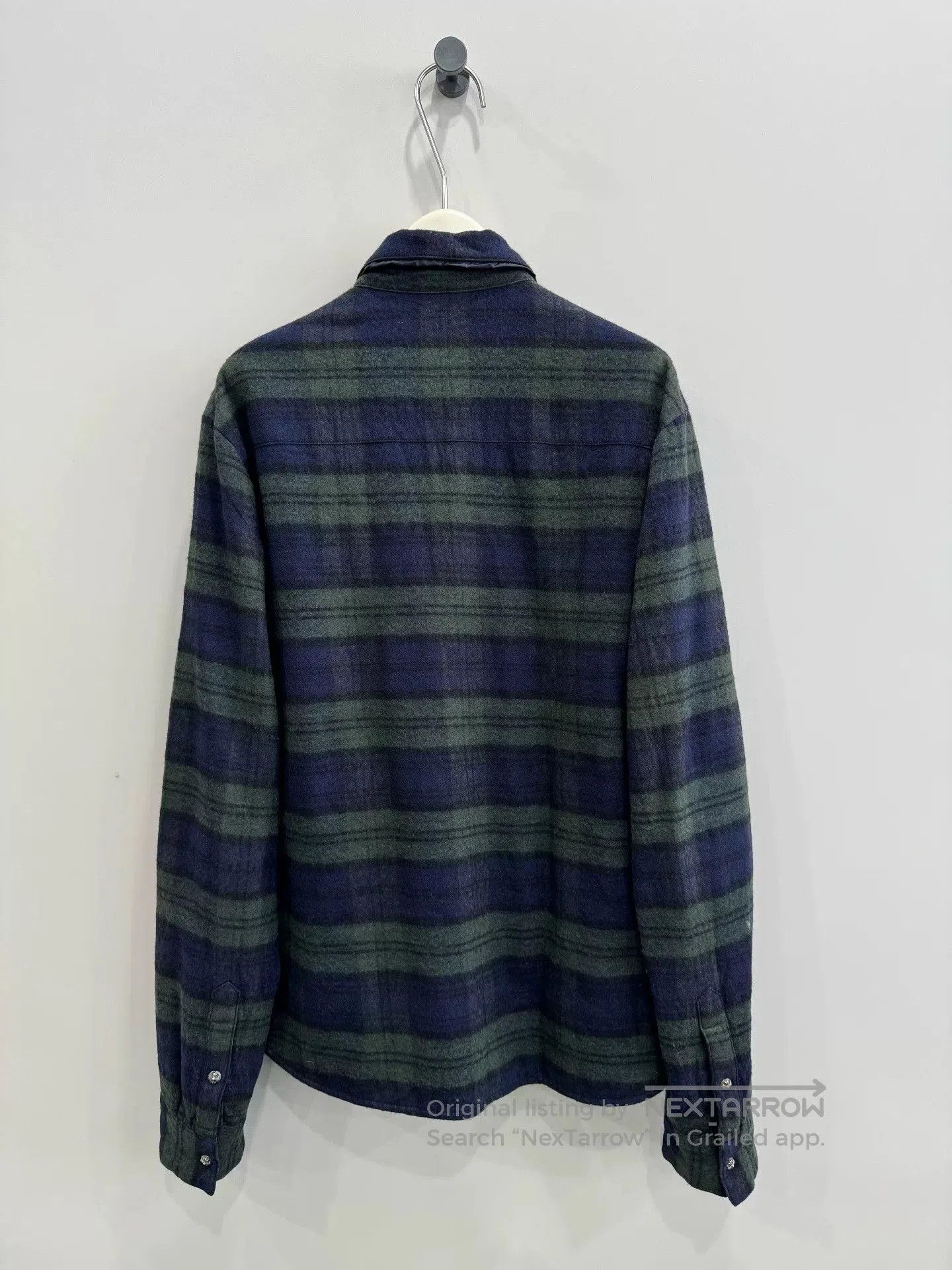Chrome Hearts Chrome Hearts Dual-Sided Plaid Shirt. Size US L / EU 52-54 / 3 - 2 Thumbnail
