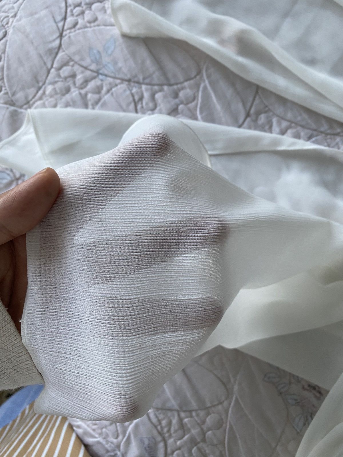 Other VOILE CHIC Chiffon Ivory White Hijab Scarf For Women Size ONE SIZE - 5 Thumbnail