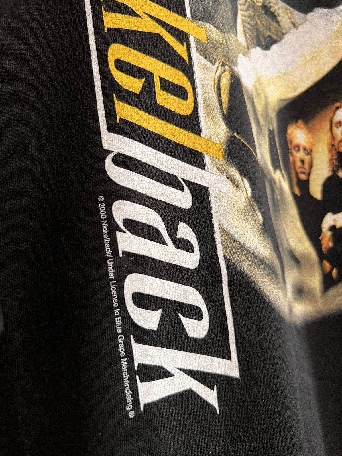 Band Tees Vintage 2000s Nickelback The State Tour Tee Rare Travis Y2K Size US L / EU 52-54 / 3 - 4 Thumbnail