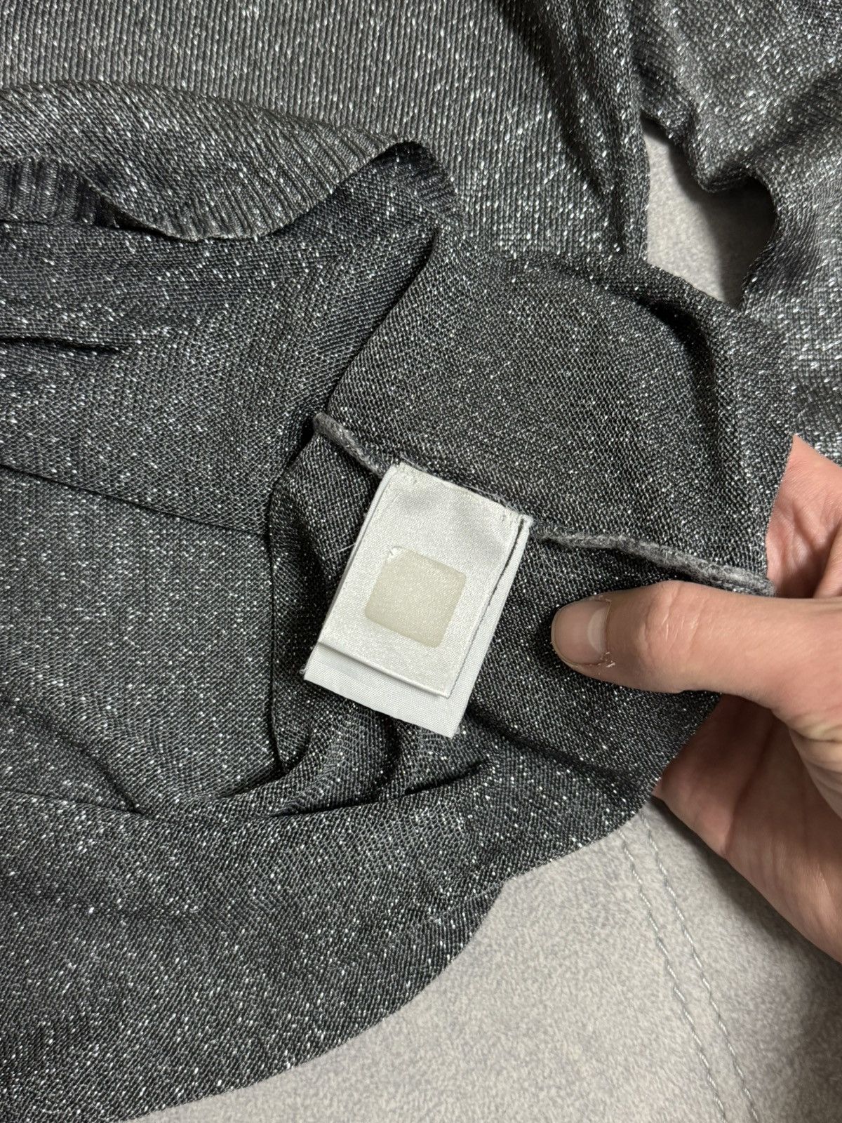 Versace × Versus Versace × Vintage Vintage Versace Versus asymmetric Y2K mesh sweatshirt Size M / US 6-8 / IT 42-44 - 9 Thumbnail