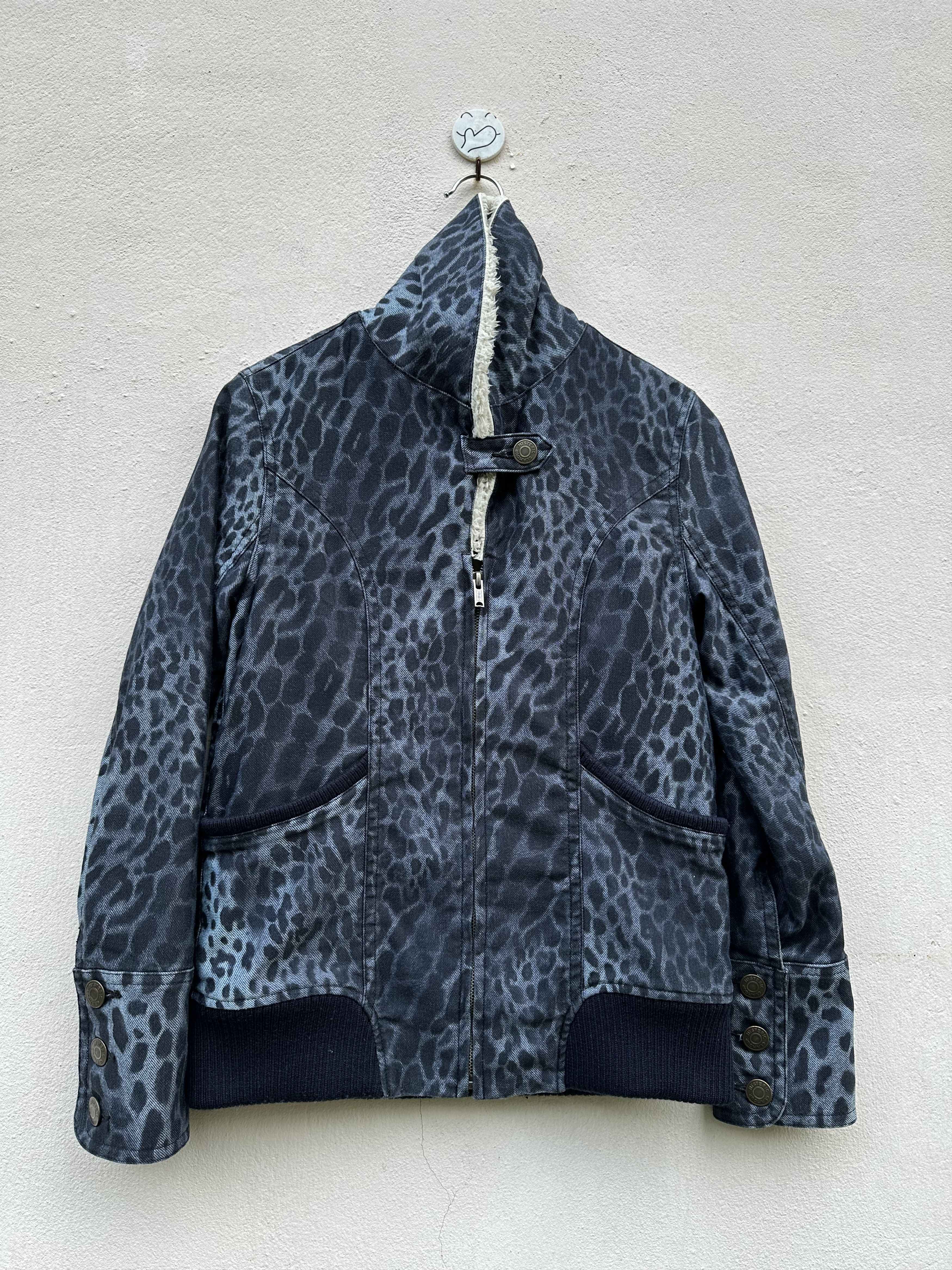 Hysteric Glamour Rare!! Vintage Hysteric Glamour Velvet Leopard Skin Jacket Size US S / EU 44-46 / 1 - 2 Thumbnail