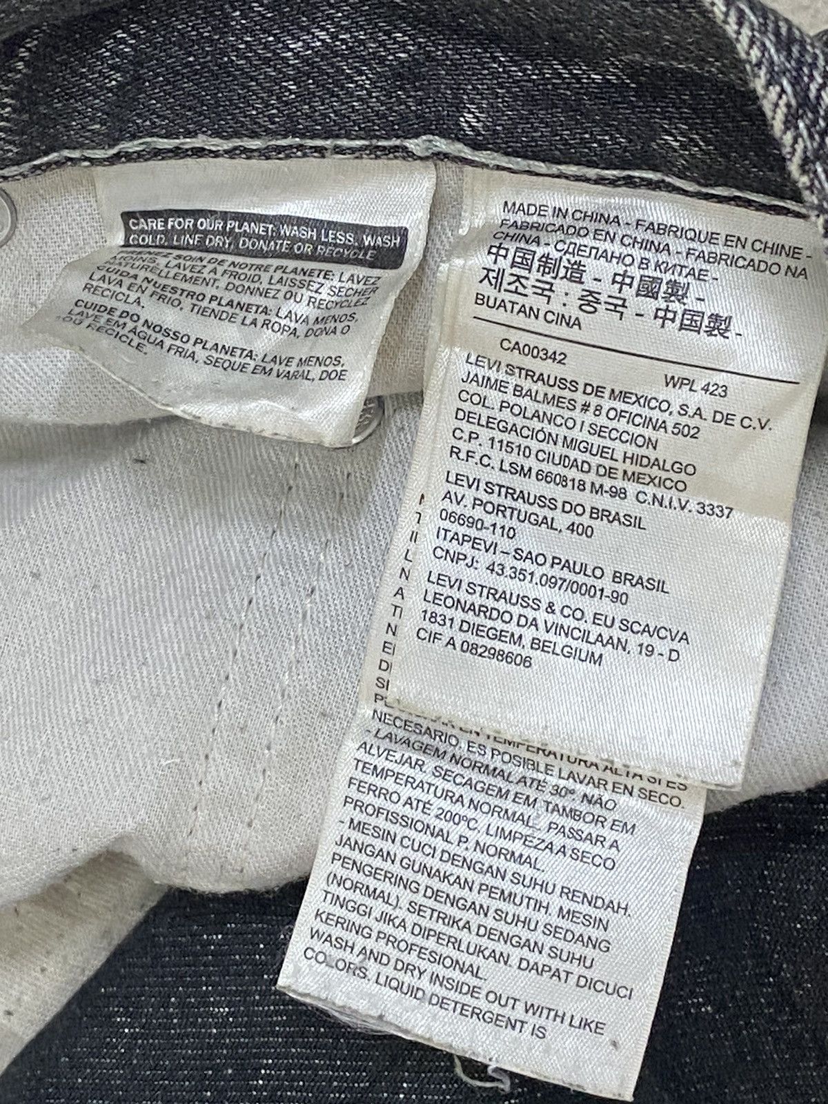 Levi's 90s Levis Silver Tab Baggy Grey Washed Tapered Legs Size US 36 / EU 52 - 14 Thumbnail