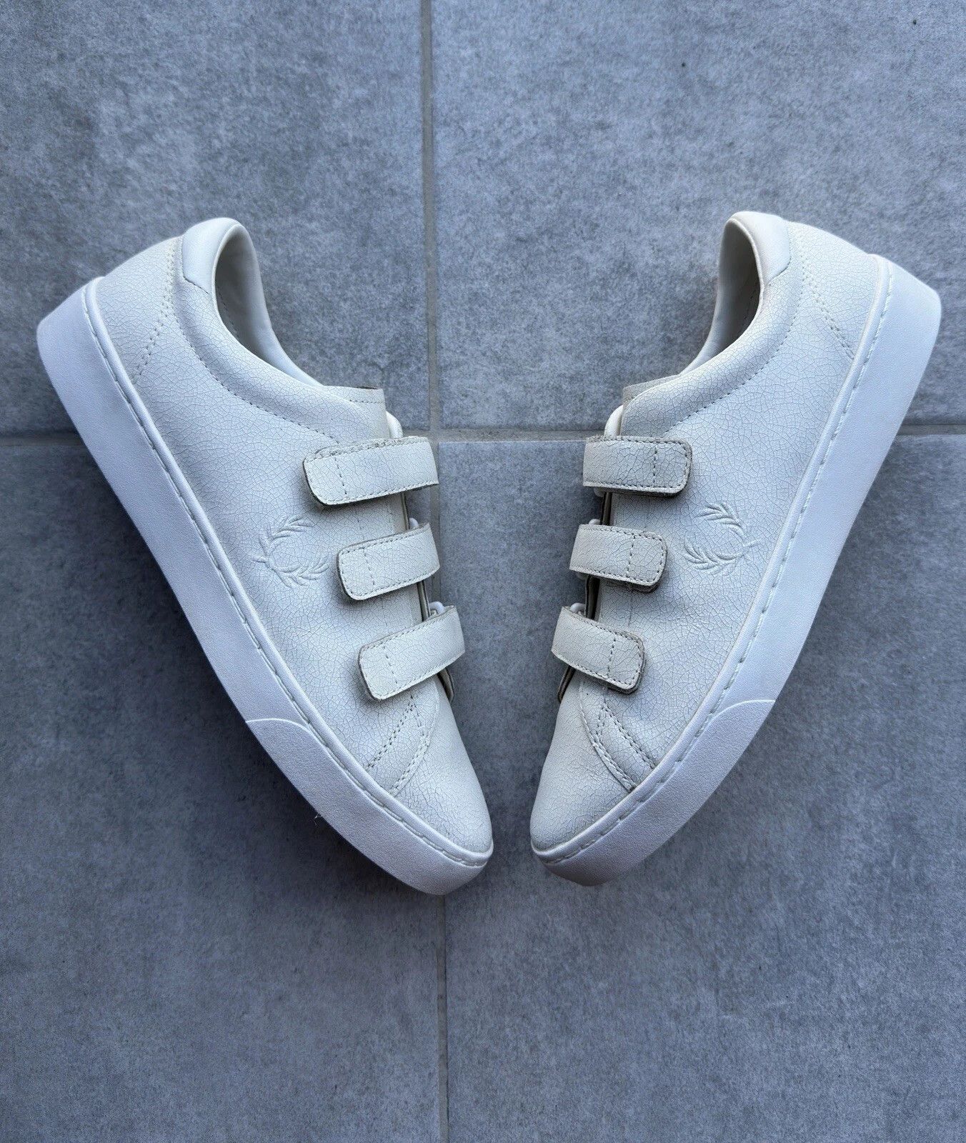 Fred Perry FRED PERRY MENS LEATHER SHOES SNEAKERS CASUAL Size US 9 / EU 42 - 1 Thumbnail