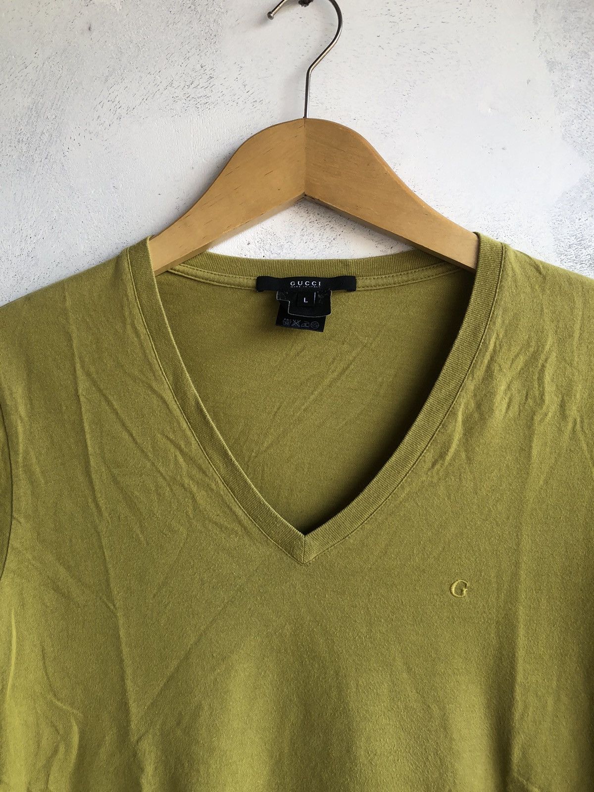 Gucci Gucci Designer Tshirt Made in Italy Size US L / EU 52-54 / 3 - 4 Thumbnail