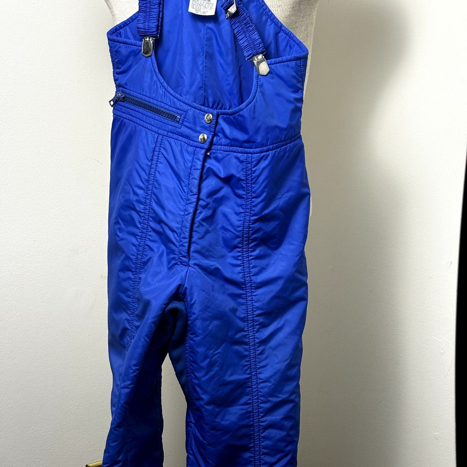 Other Head Blue Women's Ski Bibs Sz S-M Nylon Snow Pants Adjustabl Size US 26 / EU 42 - 3 Thumbnail