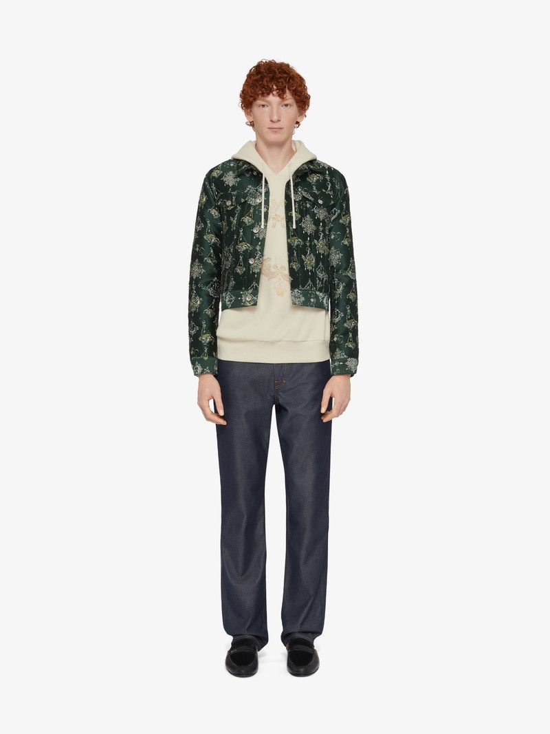Givenchy o1n1vont0326 Jacket in Dark Green Size US M / EU 48-50 / 2 - 2 Thumbnail