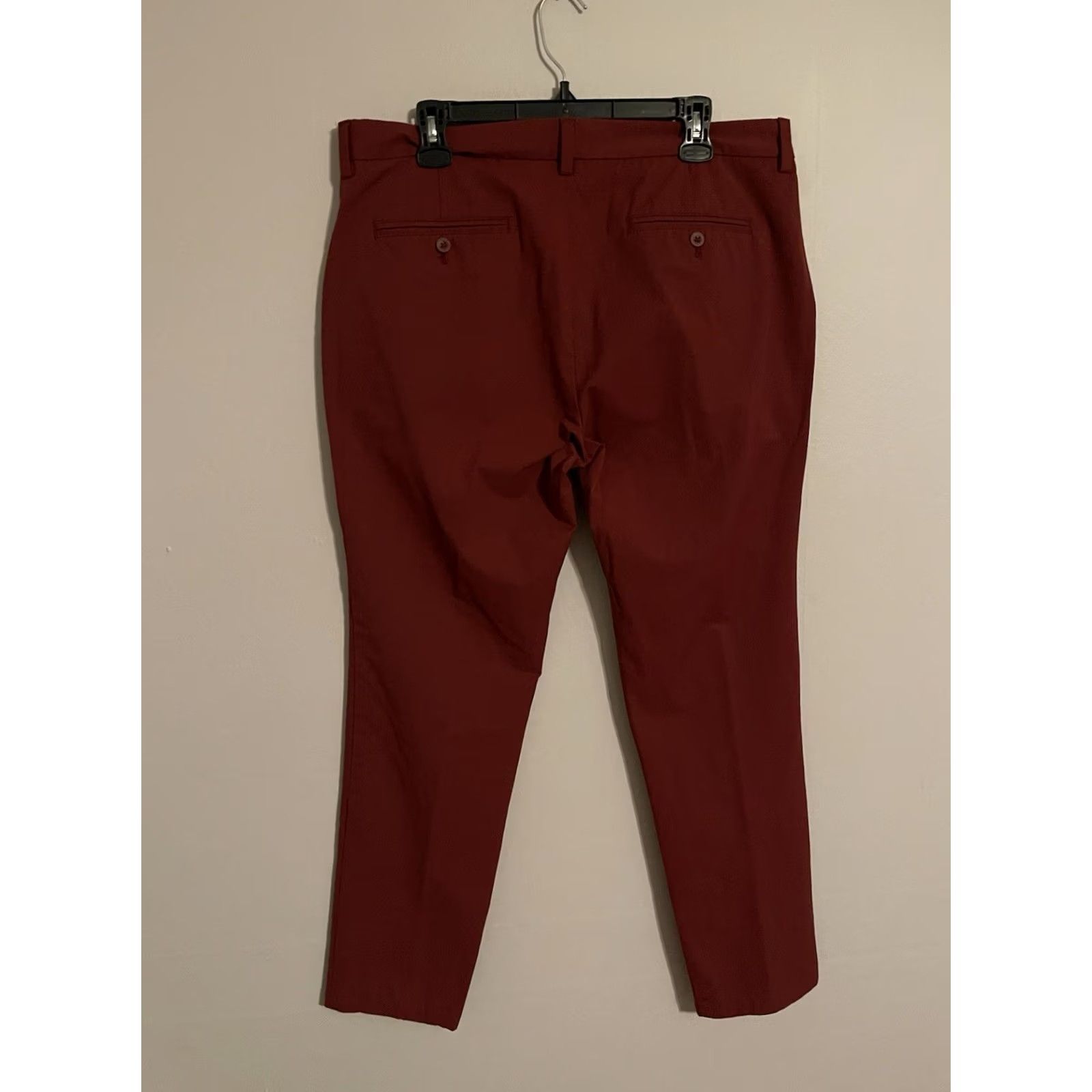 Vineyard Vines Vineyard Vines OTG On-The-Go Performance Chinos Pants Maroon Men's 36x32 Size US 36 / EU 52 - 3 Thumbnail