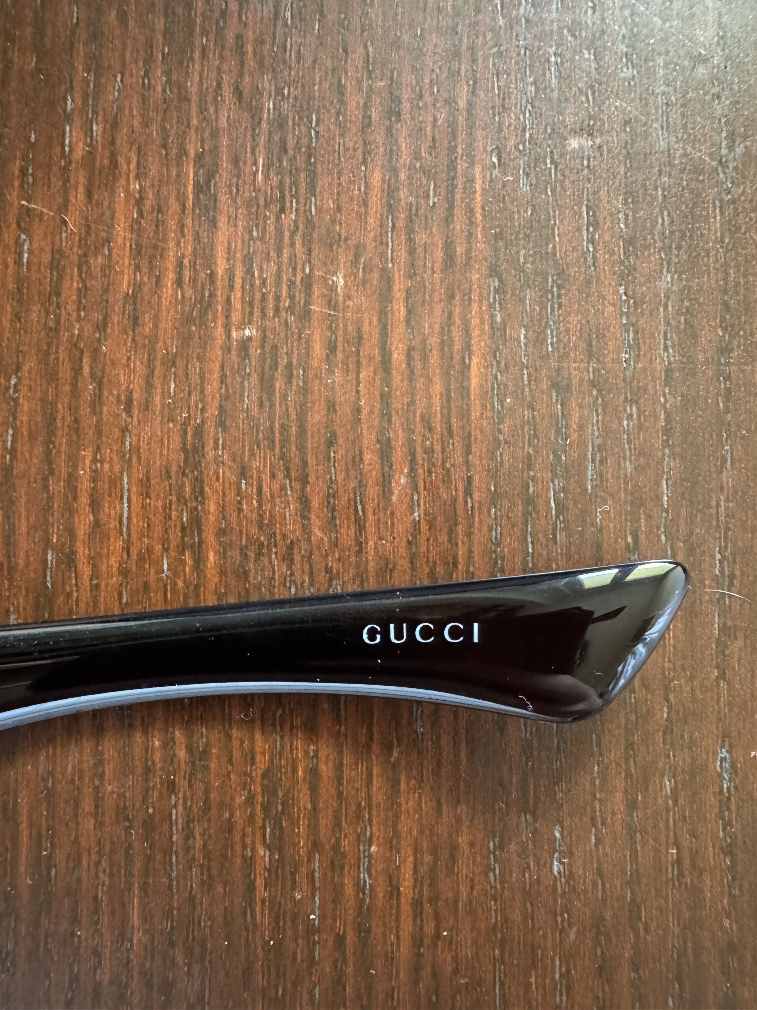 Gucci × Vintage Gucci '00s Crystals Signature Rimless Oversized Sunglasses Size ONE SIZE - 4 Thumbnail