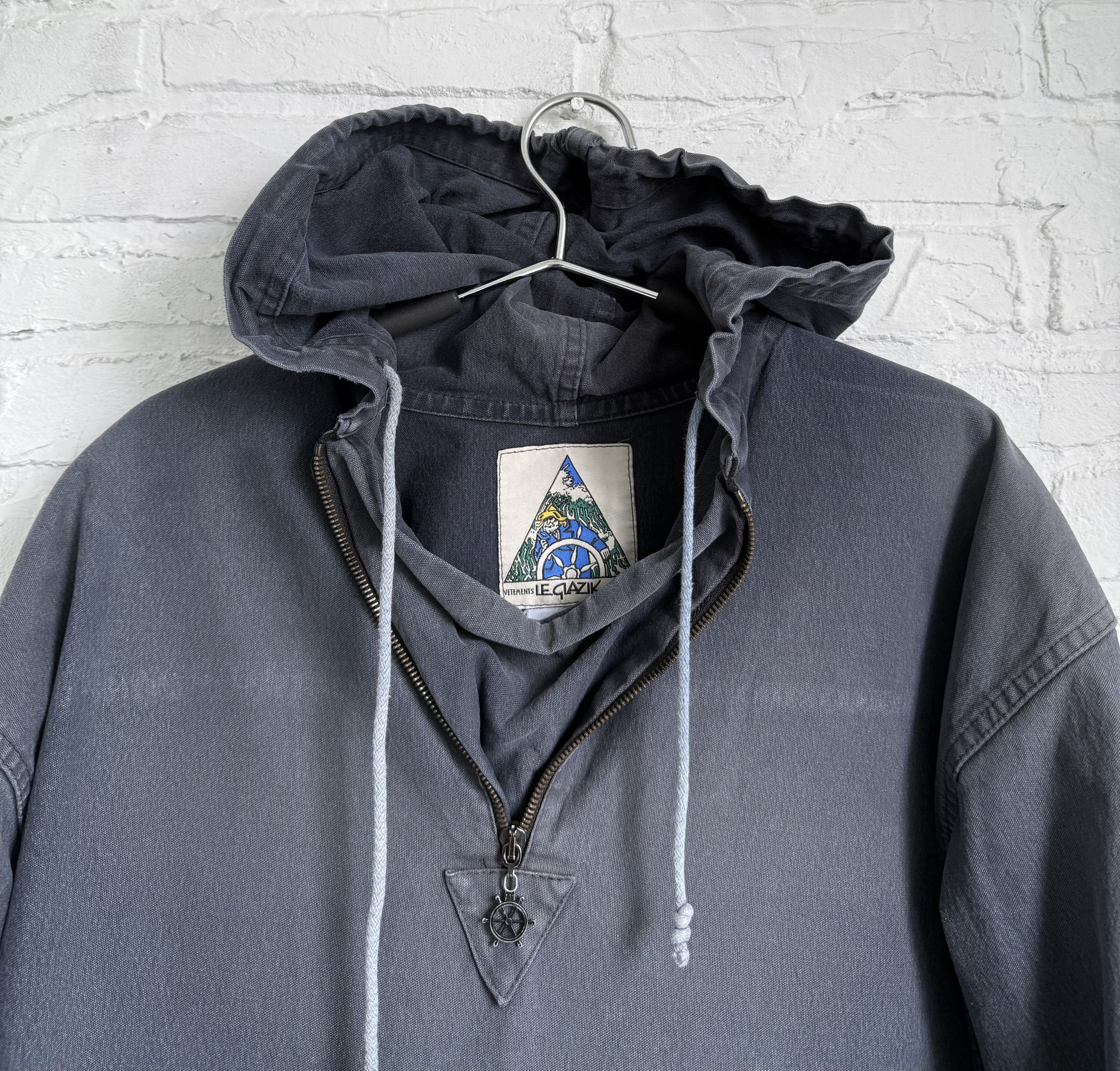 Vintage Vintage 80s Le Glazik French Fisherman Sailor Anorak jacket Size US M / EU 48-50 / 2 - 7 Thumbnail