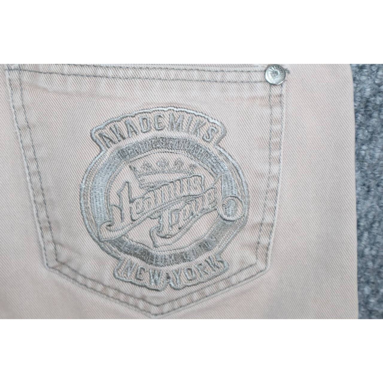 Vintage Vintage AKDMKS Baggy Denim Shorts Men’s 34 Brown Embroidered Size US 34 / EU 50 - 7 Thumbnail
